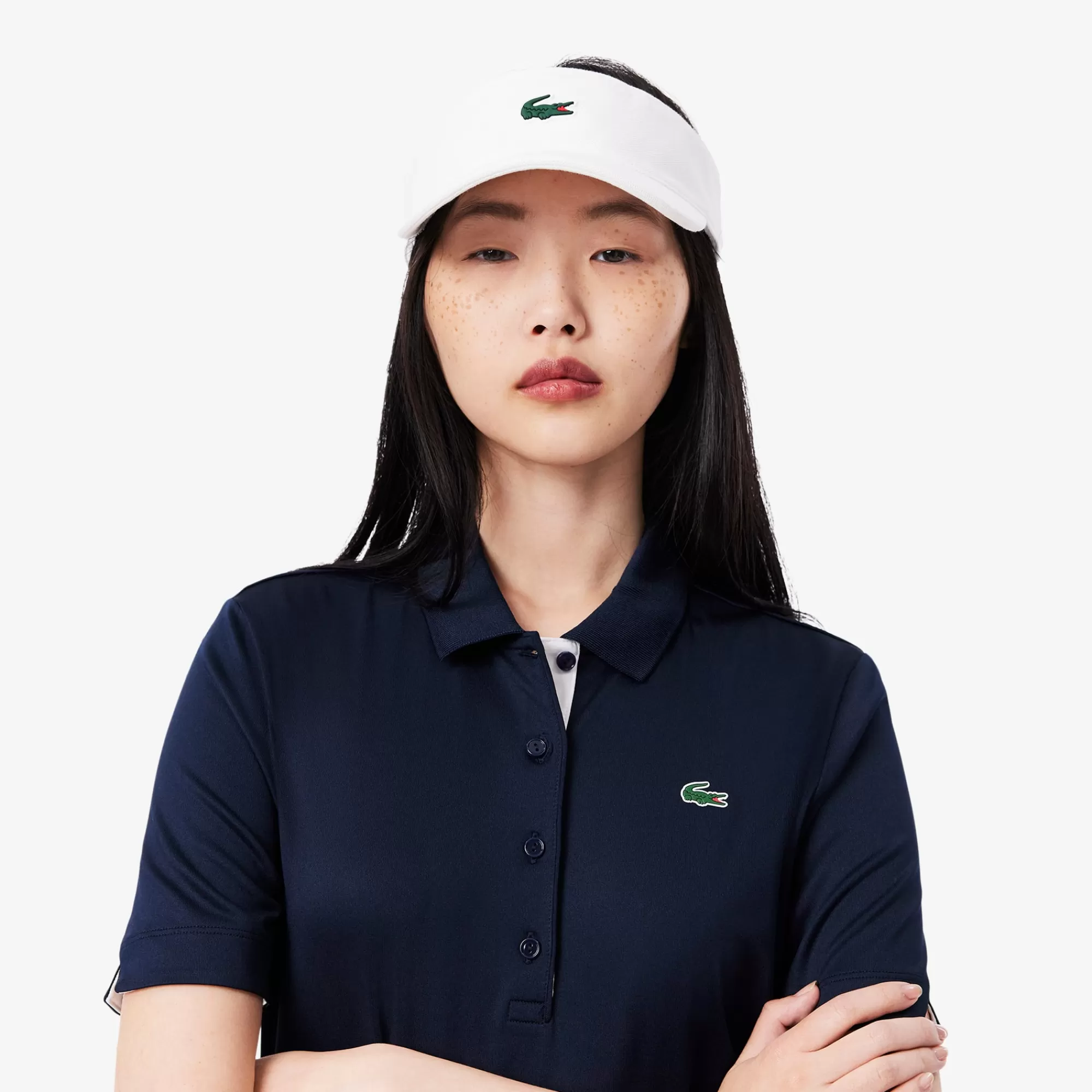 MULHER LACOSTE Golfe | Roupa Deportiva Mulher^Polo Piqué de Golf Elásticos com Proteção UV Slim Fit