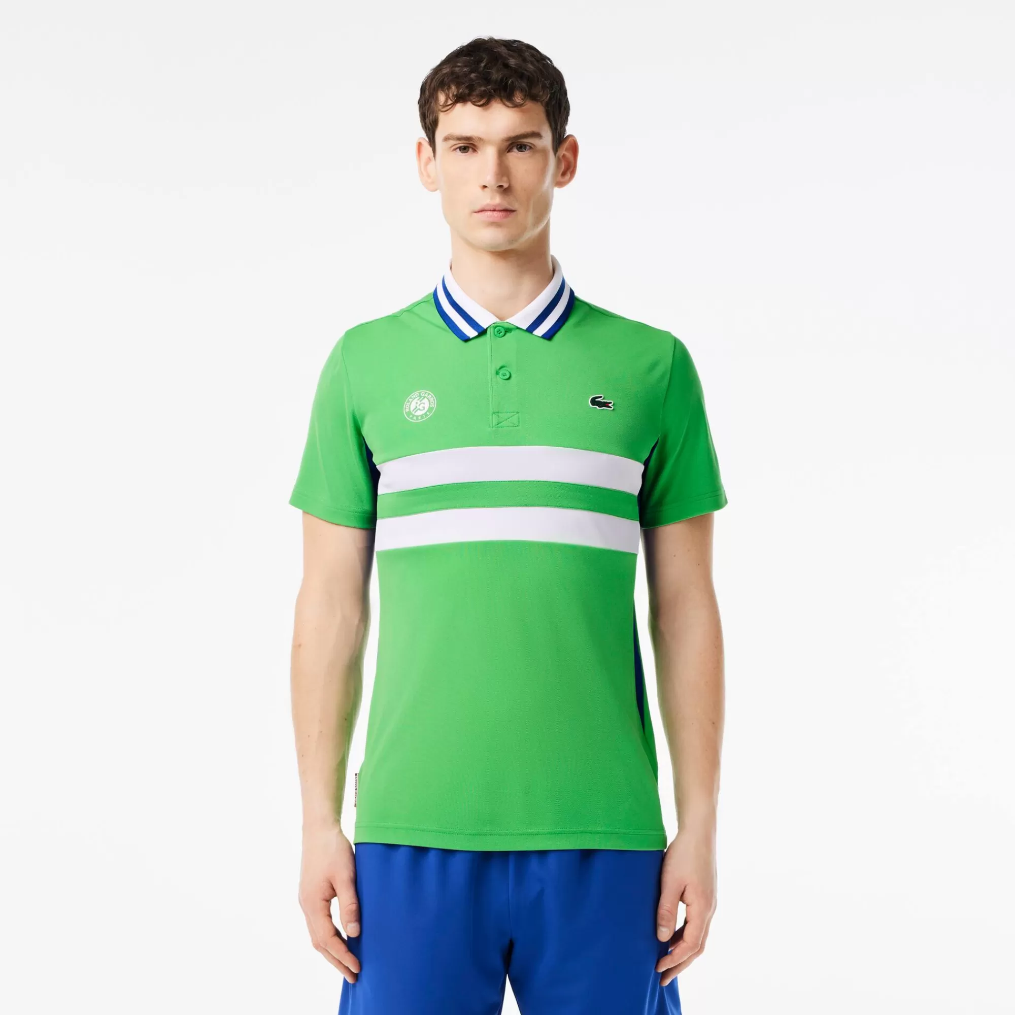LACOSTE Ténis | Roupa Desportiva^Polo Piqué de Ténis com Tecnologia Ultra-Dry Edição Roland-Garros Slim Fit