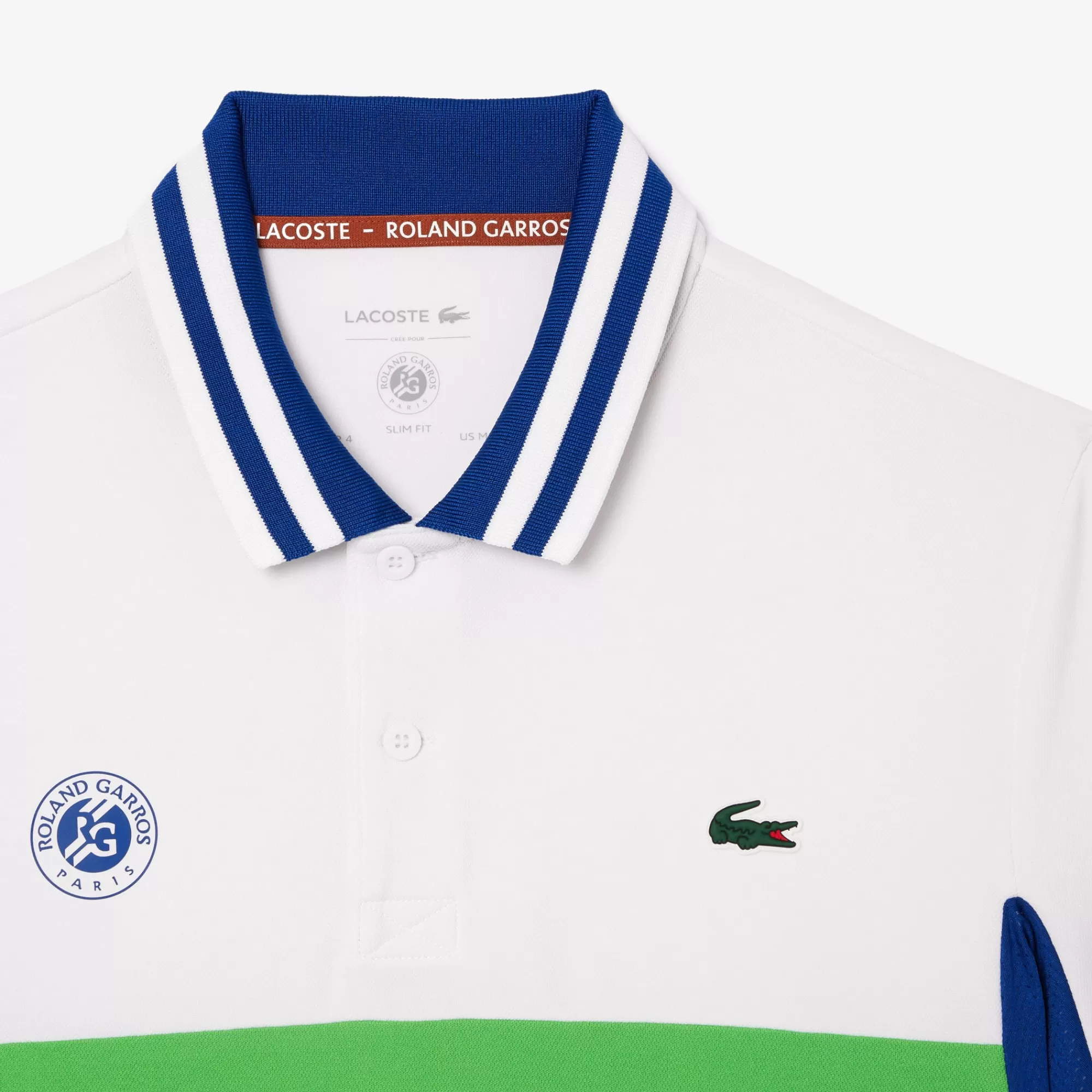 LACOSTE Ténis | Roupa Desportiva^Polo Piqué de Ténis com Tecnologia Ultra-Dry Edição Roland-Garros Slim Fit