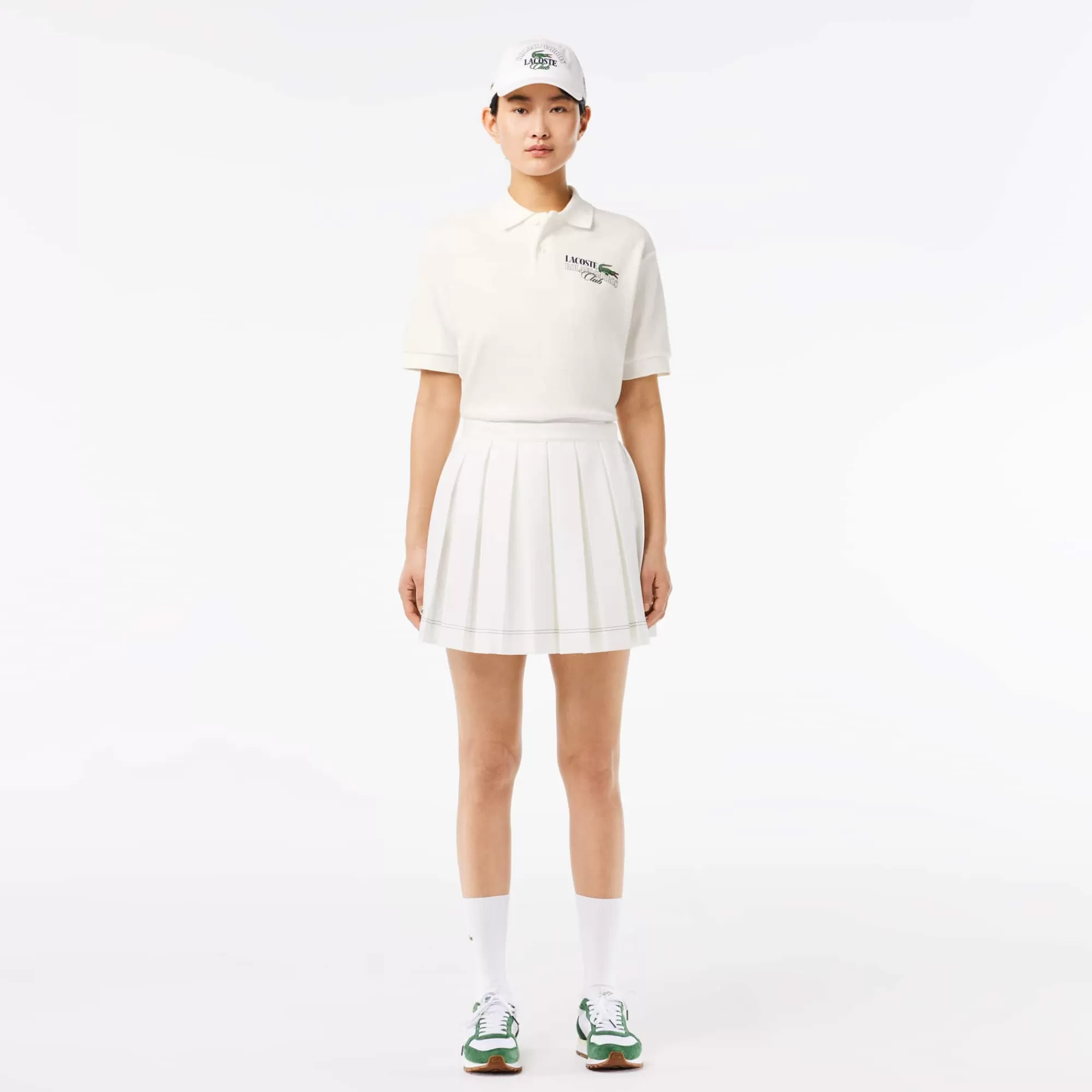 MULHER LACOSTE Ténis | Roupa Deportiva Mulher^Polo Shirt Terry Edição Roland-Garros Relaxed Fit