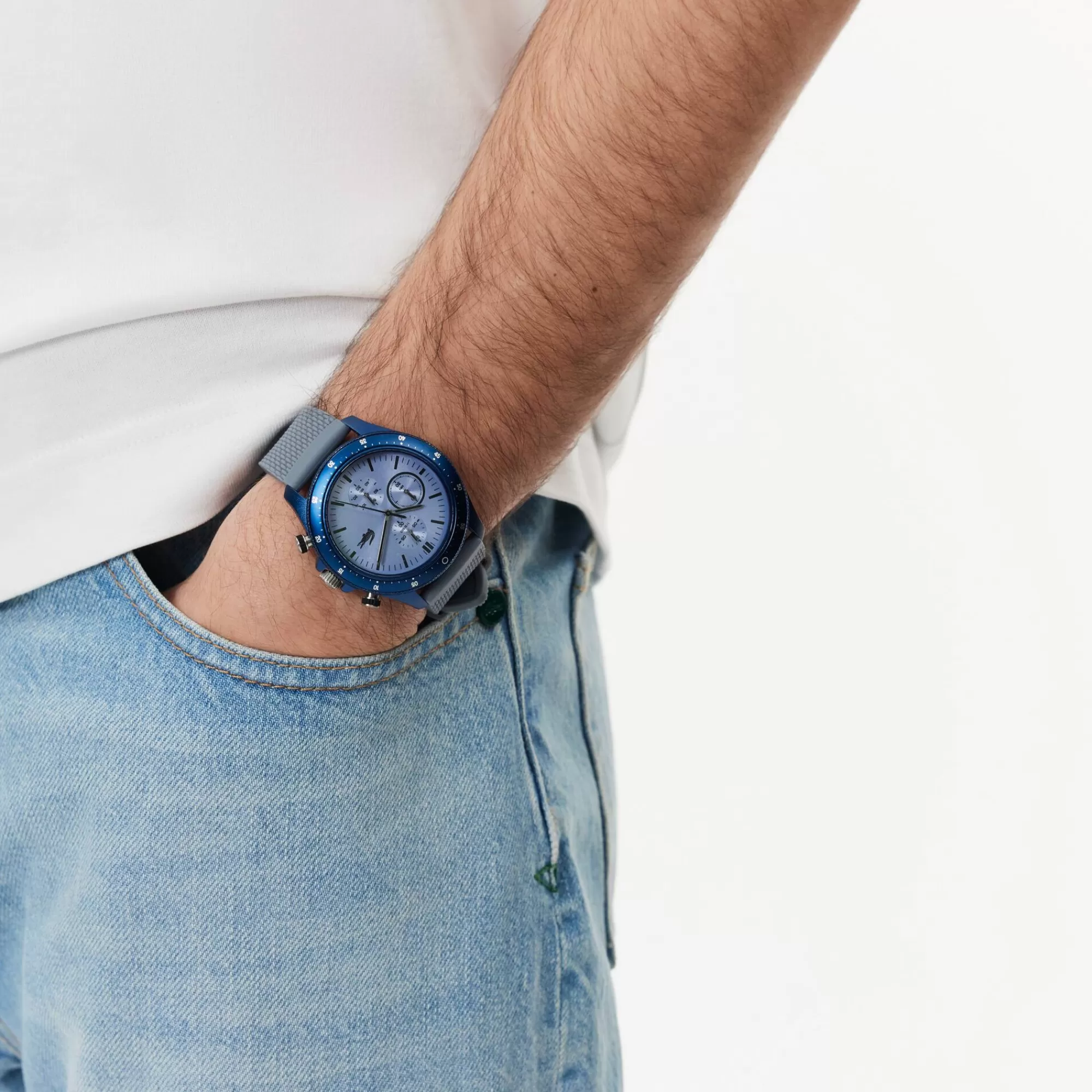 LACOSTE Relógios^Relógio cronógrafo Neoheritage de silicone
