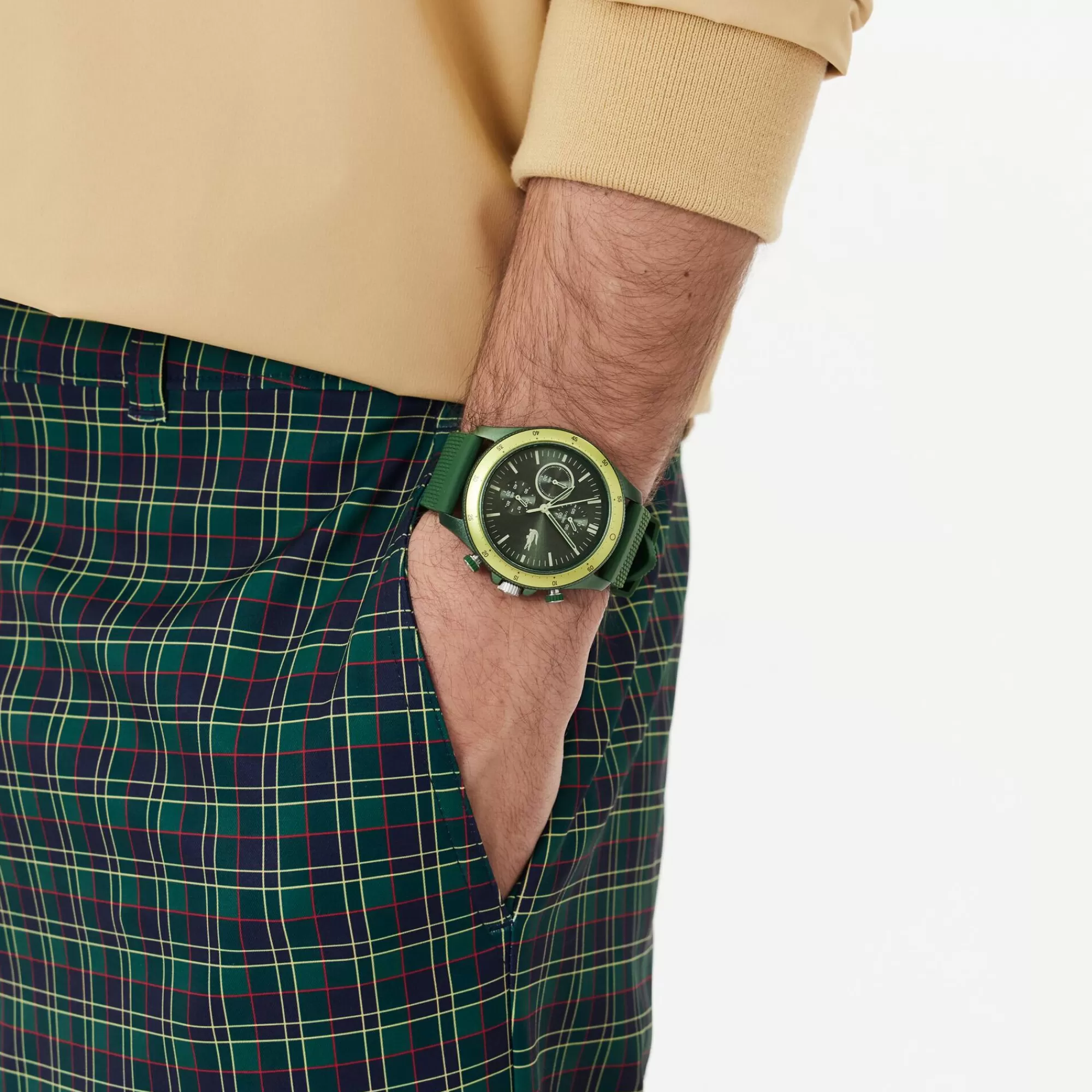 LACOSTE Relógios^Relógio cronógrafo Neoheritage de silicone