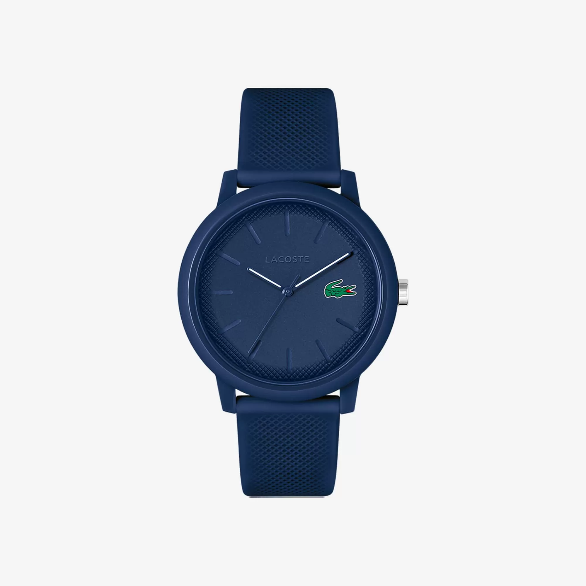 LACOSTE Relógios^Relógio .12.12 com pulseira de silicone azul para homem