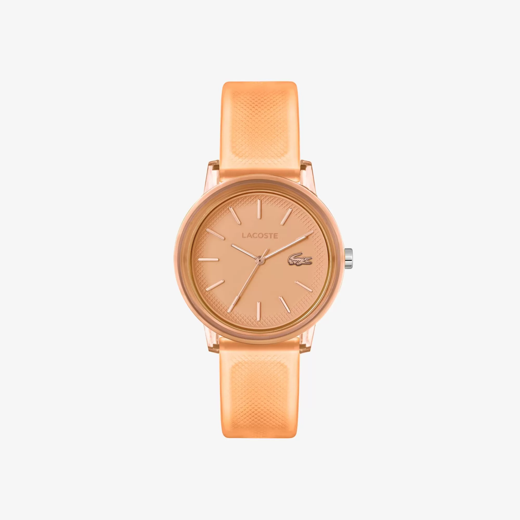 MULHER LACOSTE Relógios^Relógio .12.12 em silicone com três ponteiros