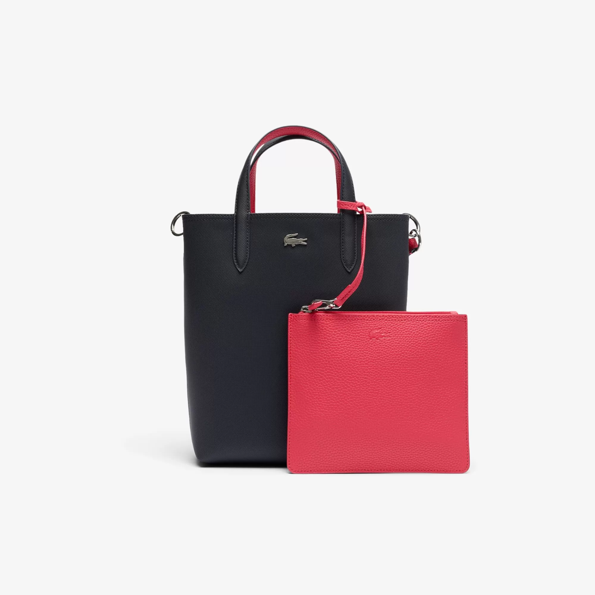 MULHER LACOSTE Malas^Saco Tote Reversível Vertical Anna