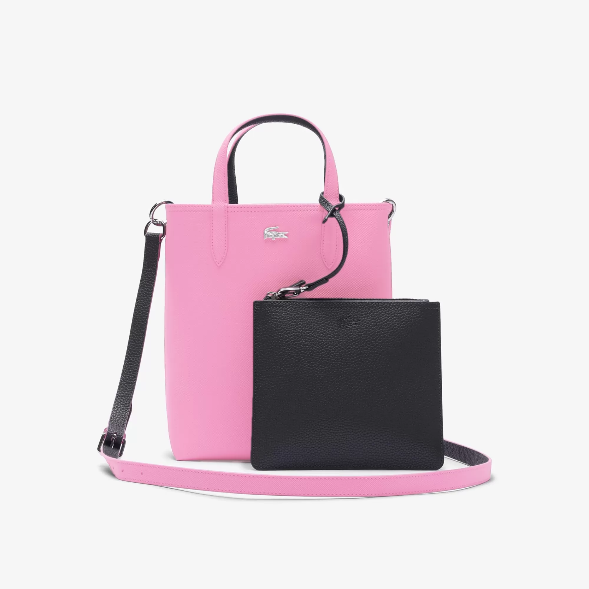 MULHER LACOSTE Malas^Saco Tote Reversível Vertical Anna