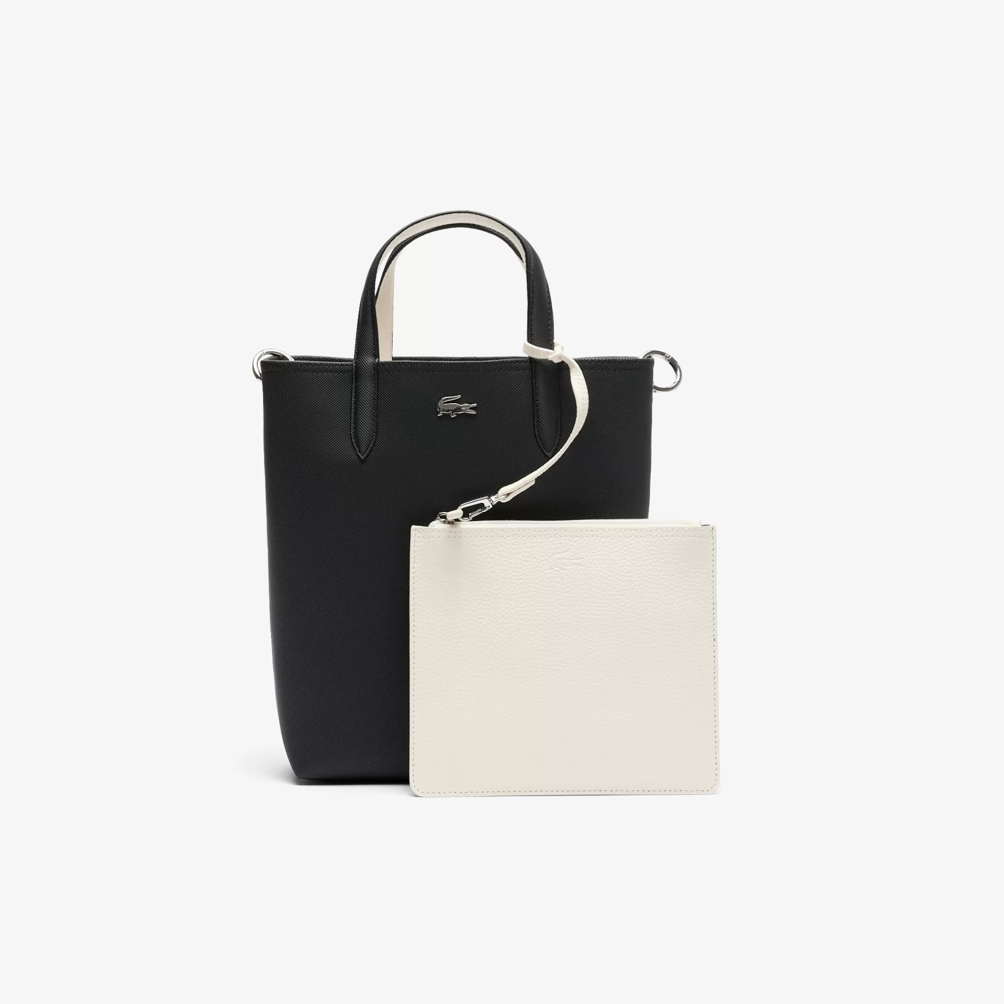 MULHER LACOSTE Malas^Saco Tote Reversível Vertical Anna