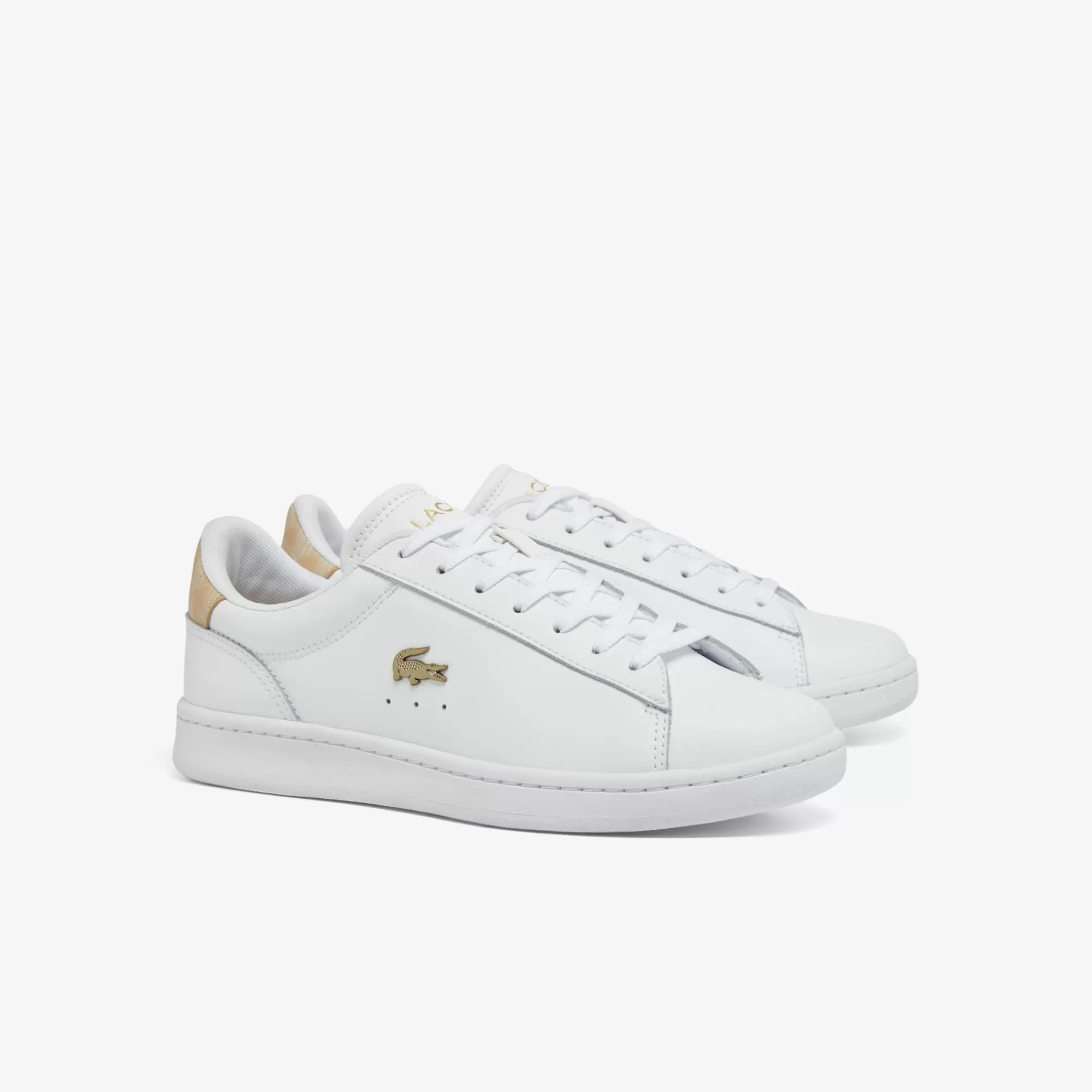 MULHER LACOSTE Sapatilhas^Sapatilhas Carnaby Set em Pele para Mulher