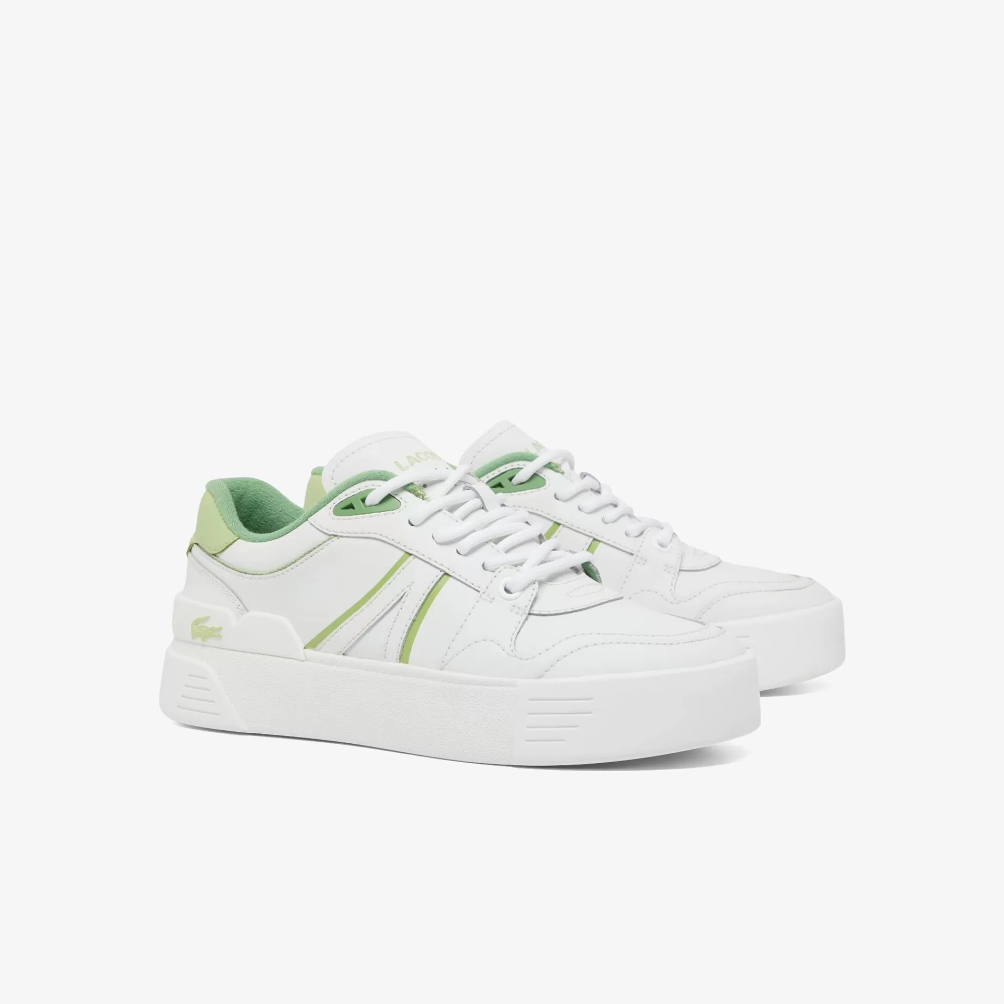 MULHER LACOSTE Sapatilhas^Sapatilhas L002 Evo em Pele para Mulher