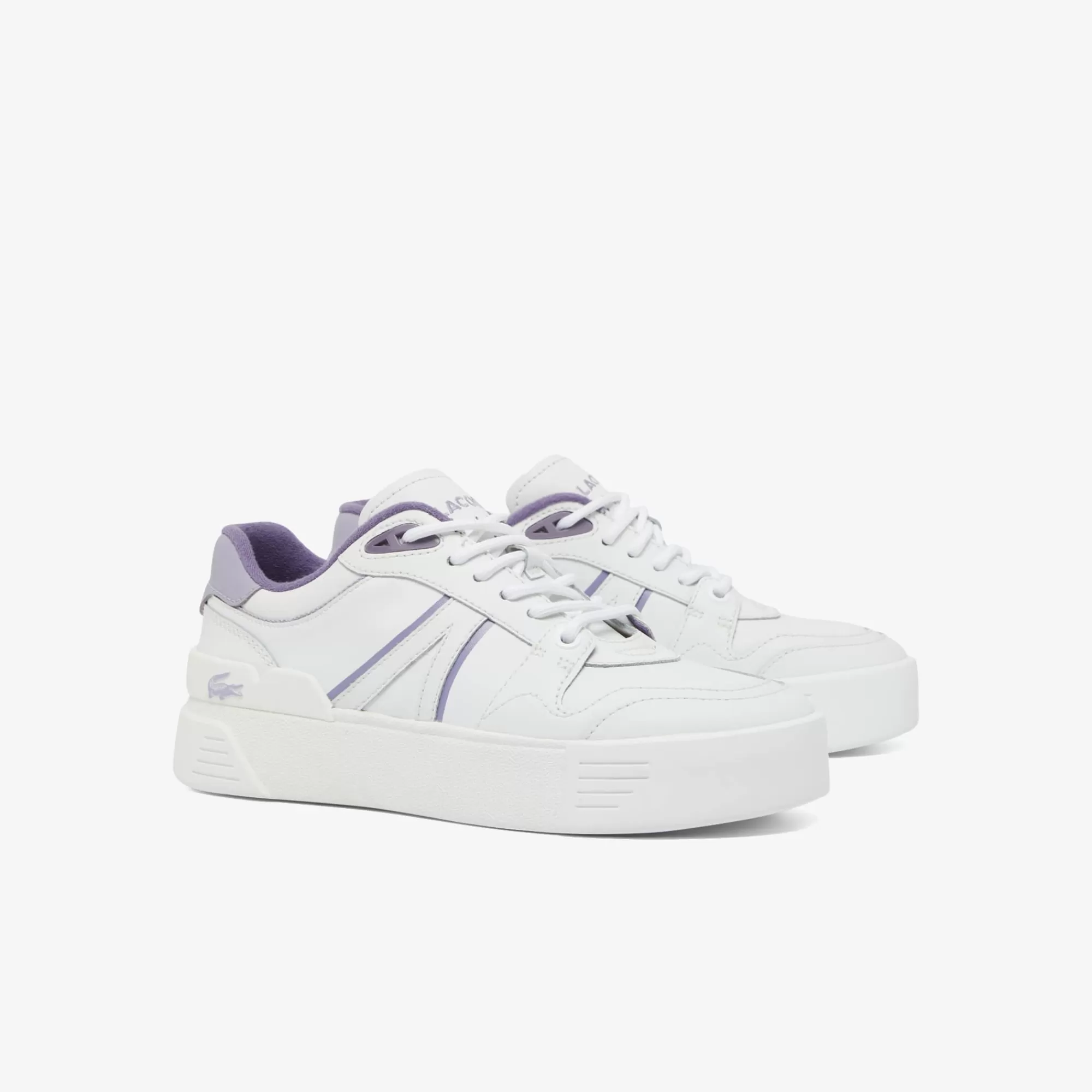 MULHER LACOSTE Sapatilhas^Sapatilhas L002 Evo em Pele para Mulher