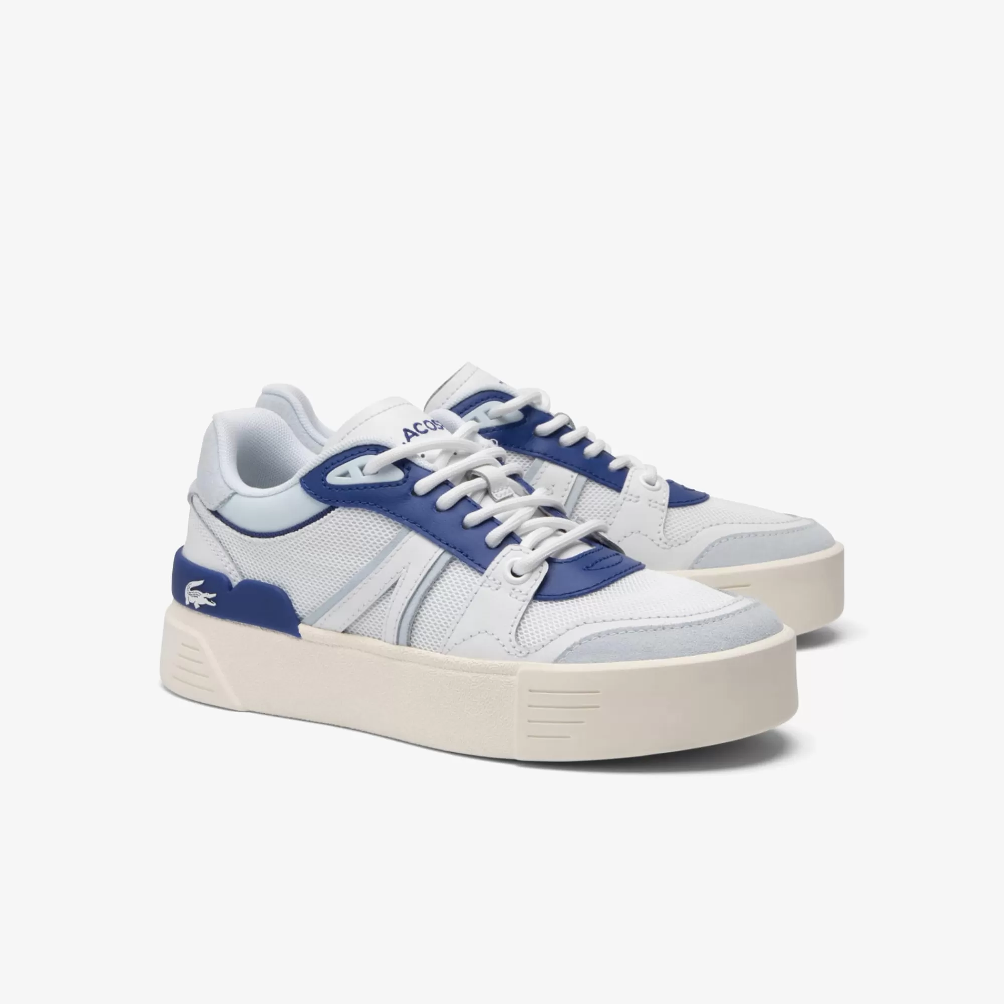 MULHER LACOSTE Sapatilhas^Sapatilhas L002 Evo em Pele para Mulher