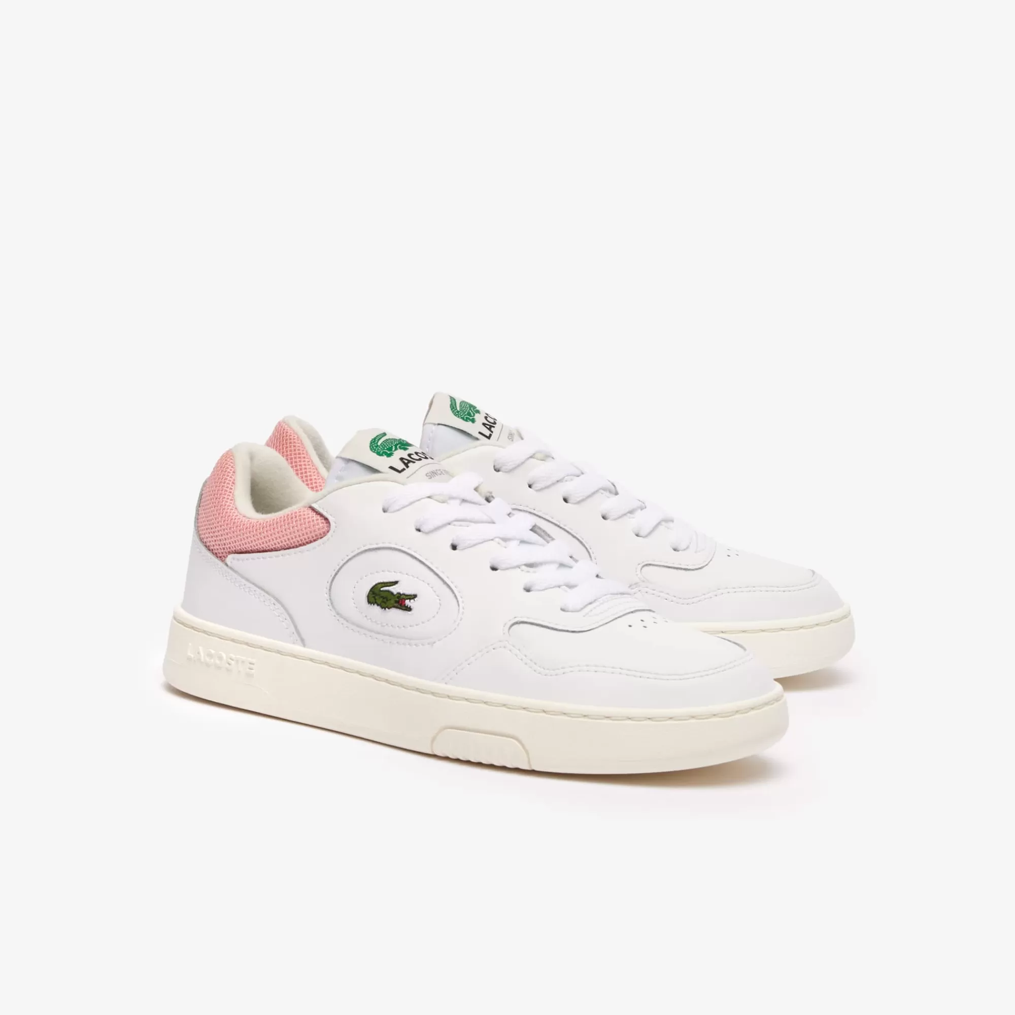 MULHER LACOSTE Sapatilhas^Sapatilhas Lineset em Pele para Mulher