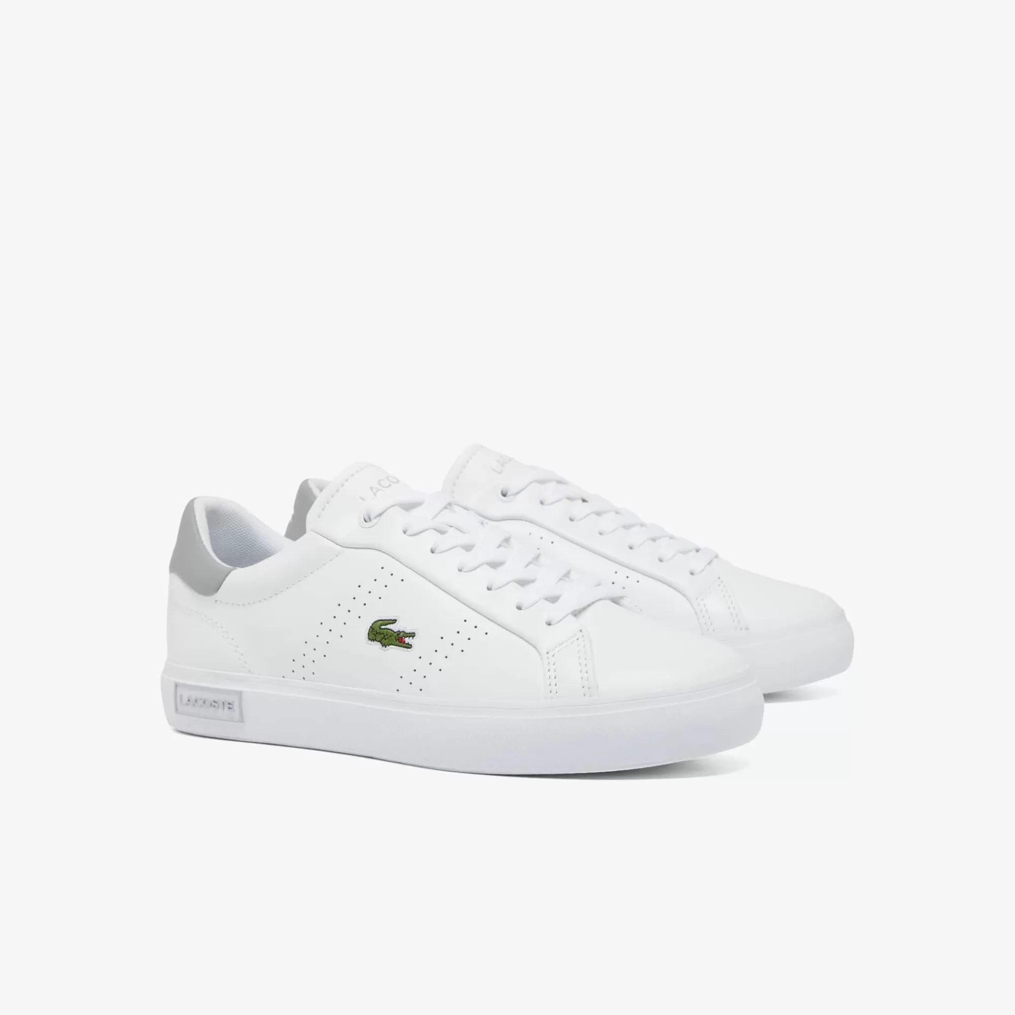 MULHER LACOSTE Sapatilhas^Sapatilhas Powercourt 2.0 em Pele para Mulher