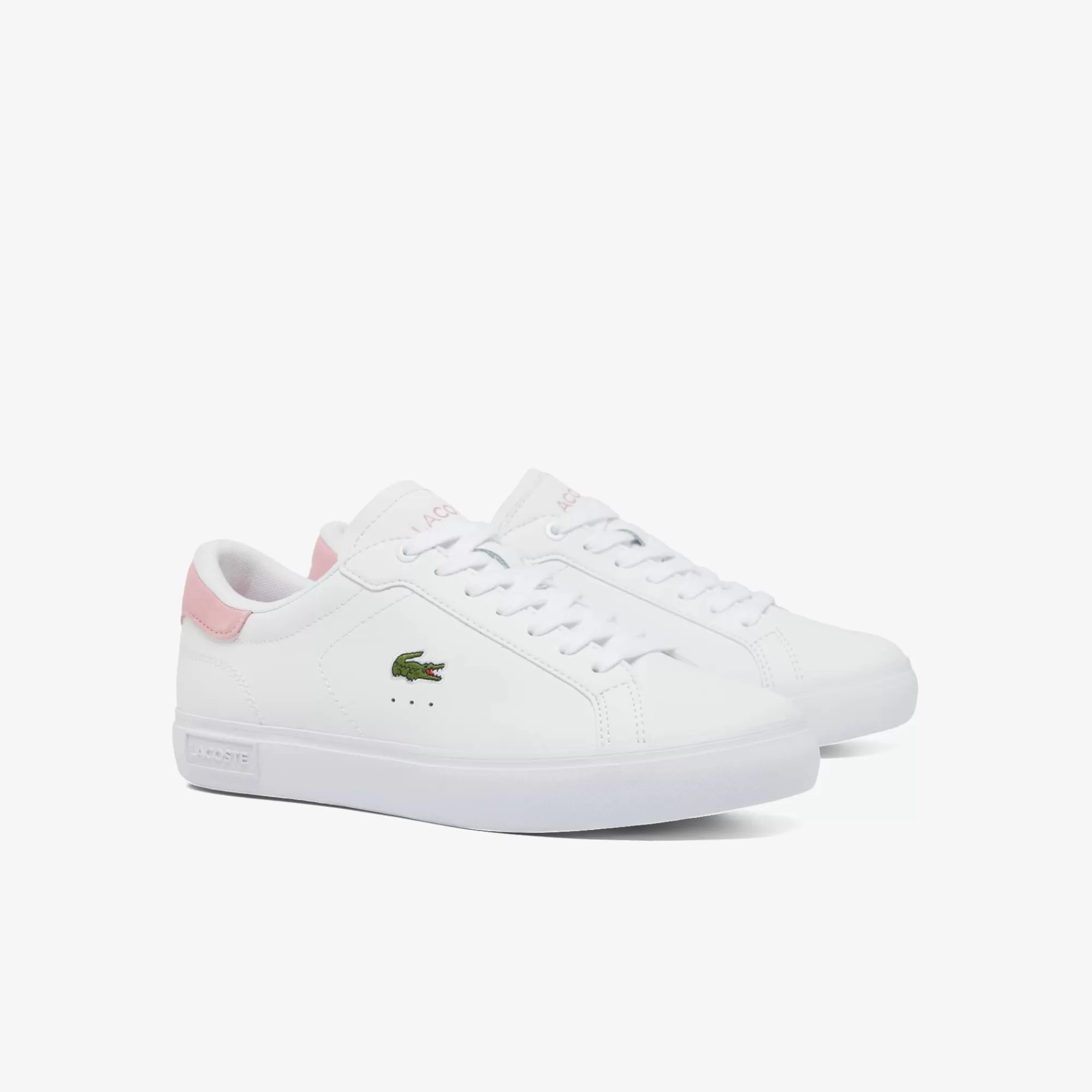 MULHER LACOSTE Sapatilhas^Sapatilhas Powercourt em Pele para Mulher