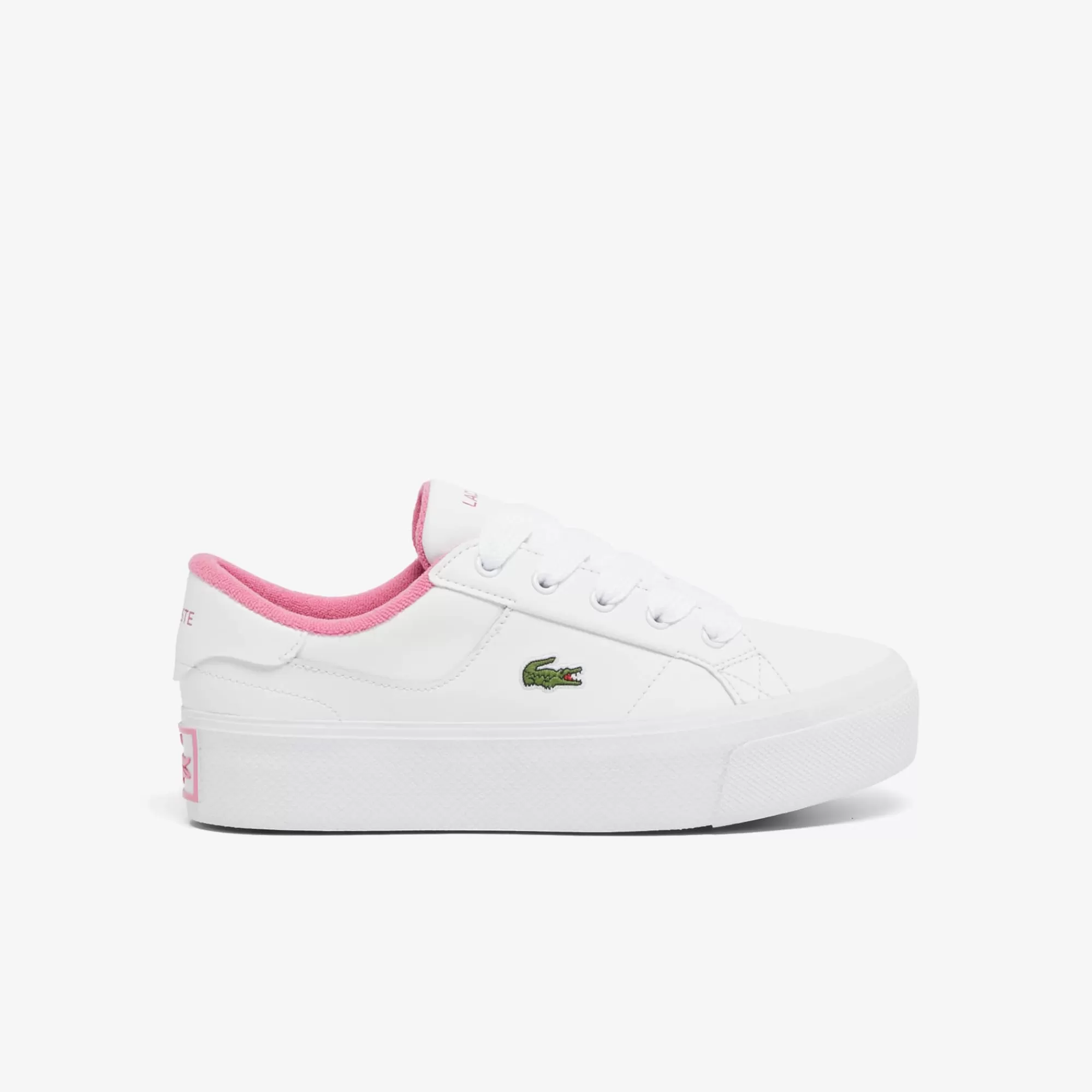 MULHER LACOSTE Sapatilhas^Sapatilhas Ziane Platform em Pele para Mulher