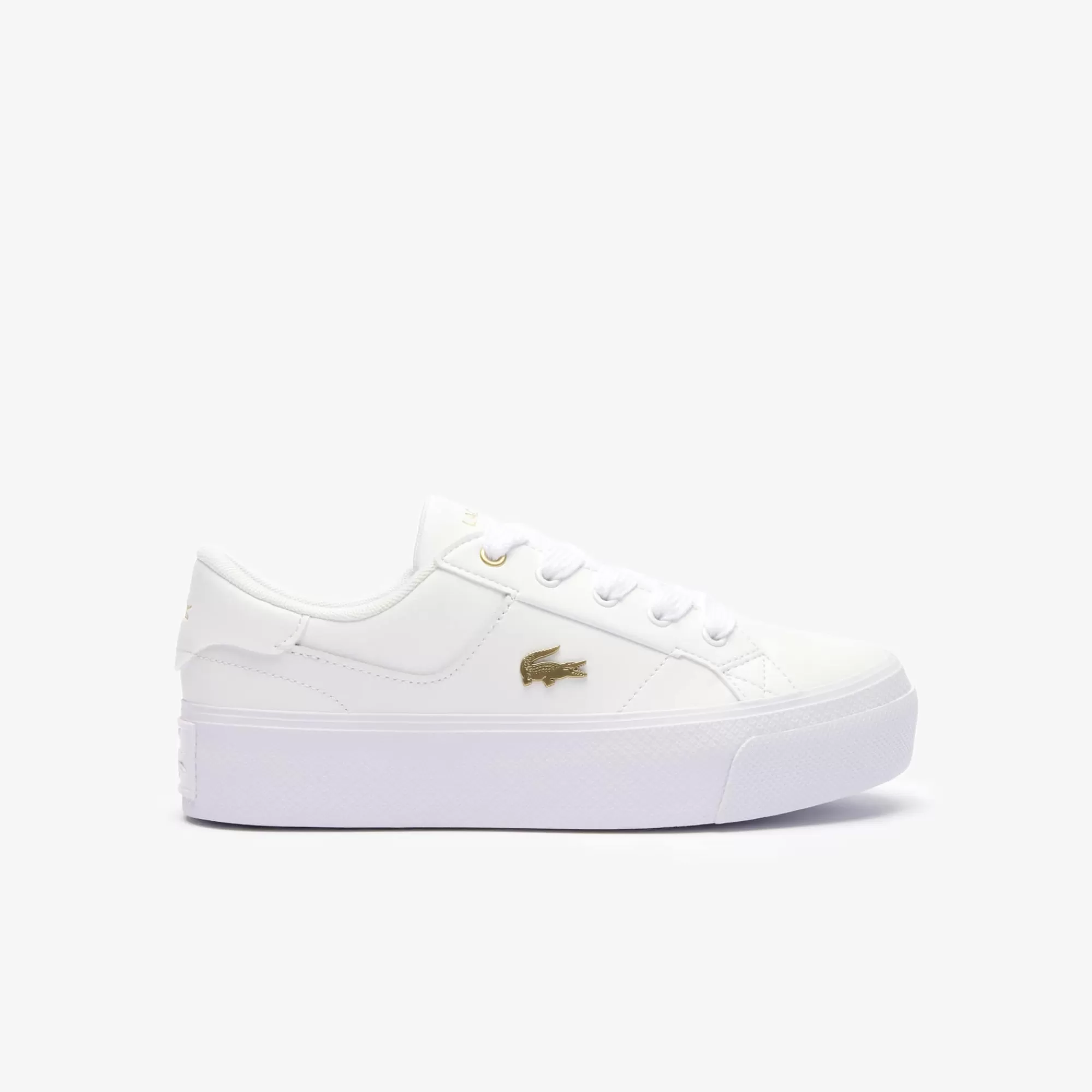 MULHER LACOSTE Sapatilhas^Sapatilhas Ziane Platform em Pele para Mulher