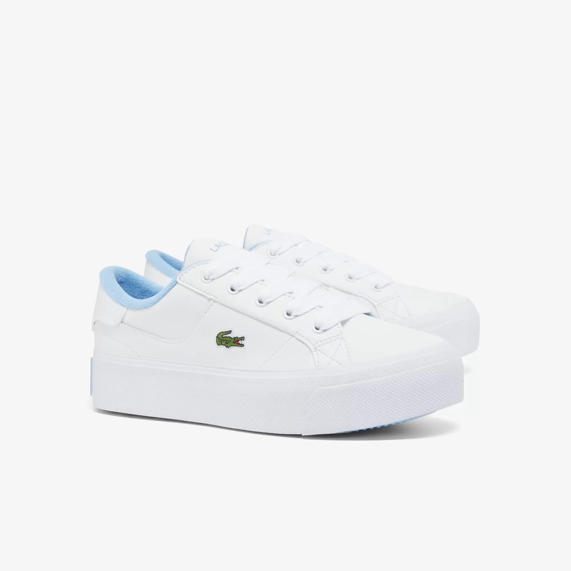 MULHER LACOSTE Sapatilhas^Sapatilhas Ziane Platform em Pele para Mulher