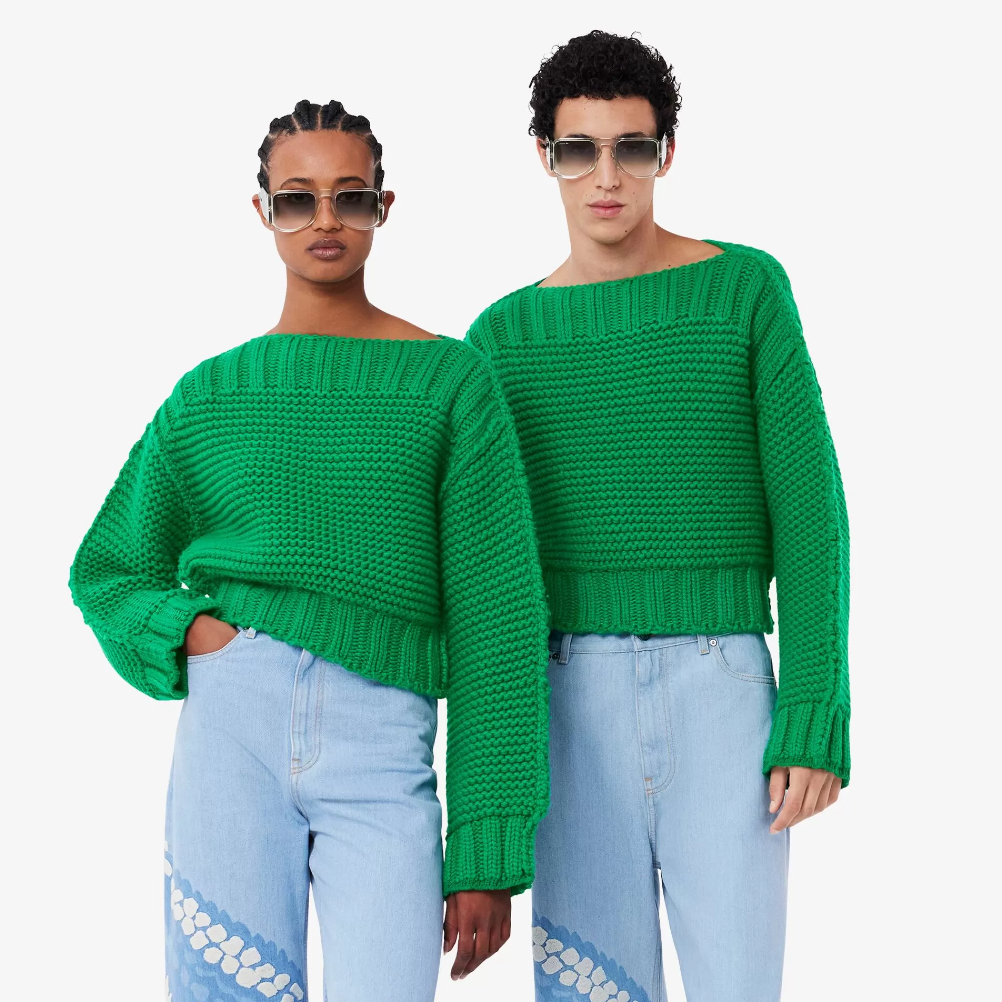 MULHER LACOSTE Malhas | Malhas^Sweater Oversize FW24 Runway