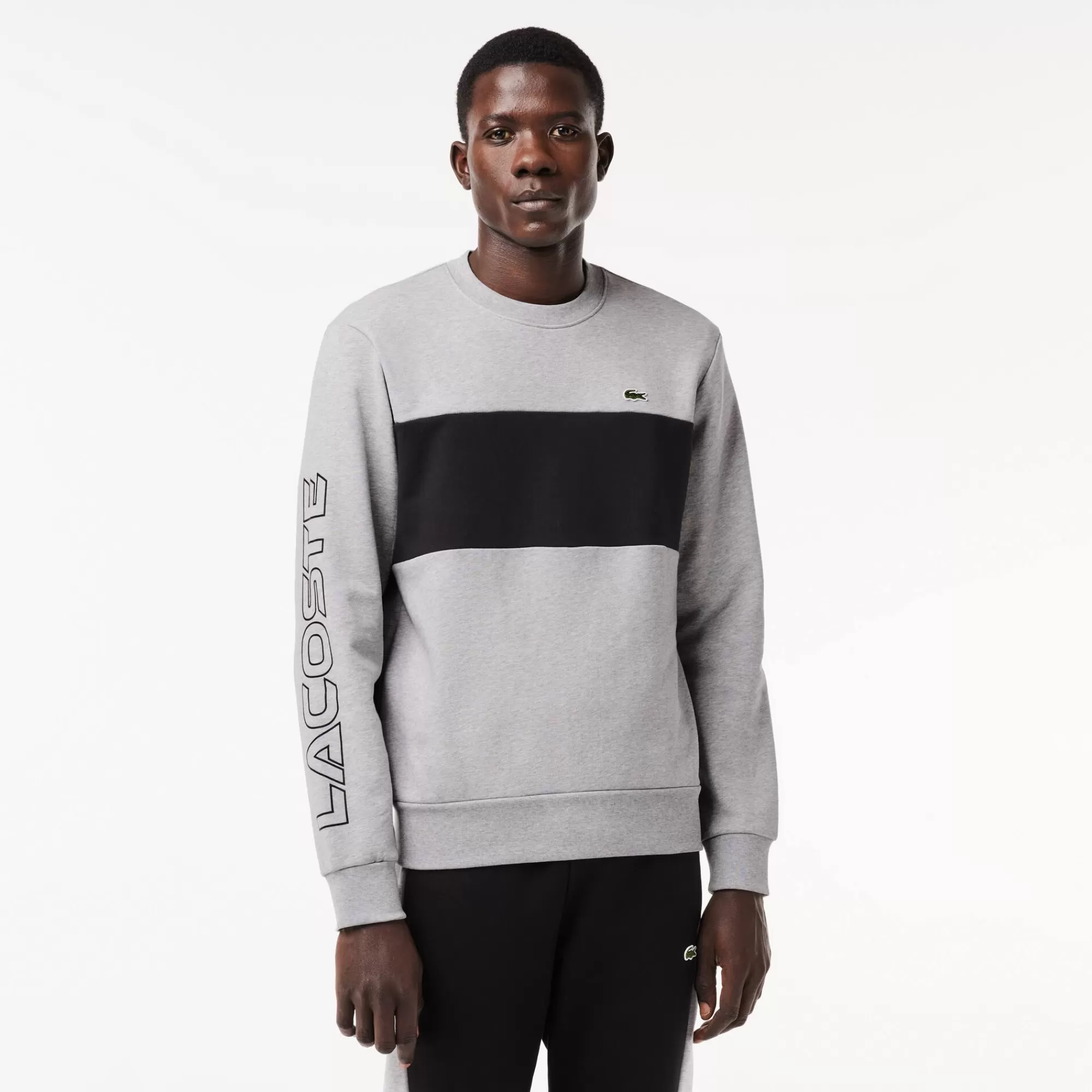 LACOSTE Sweatshirt^Sweatshirt Colorblock com Gola Redonda