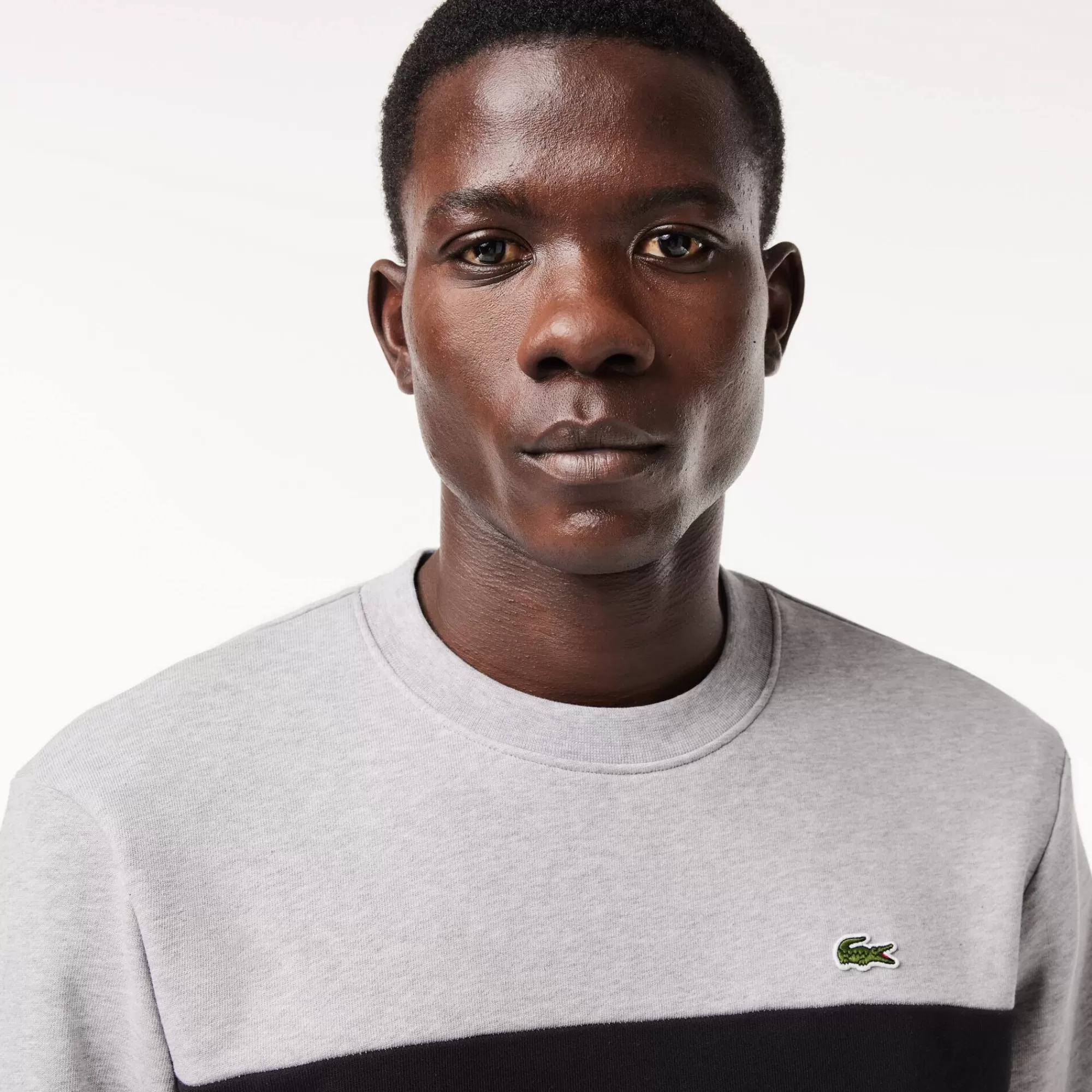 LACOSTE Sweatshirt^Sweatshirt Colorblock com Gola Redonda