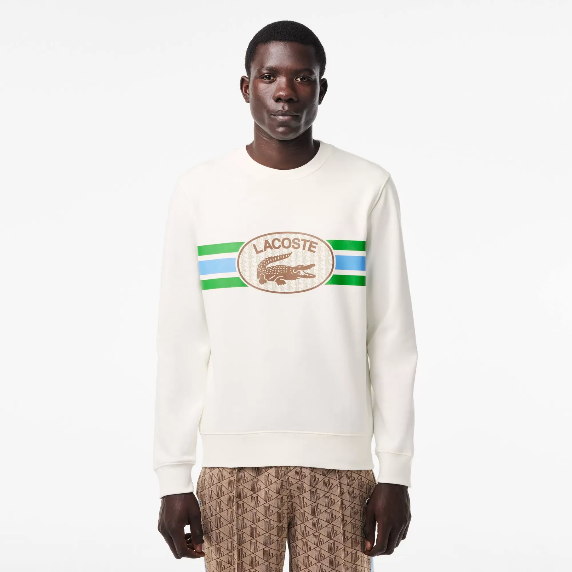 LACOSTE Sweatshirt^Sweatshirt de Felpa com Estampado Gráfico