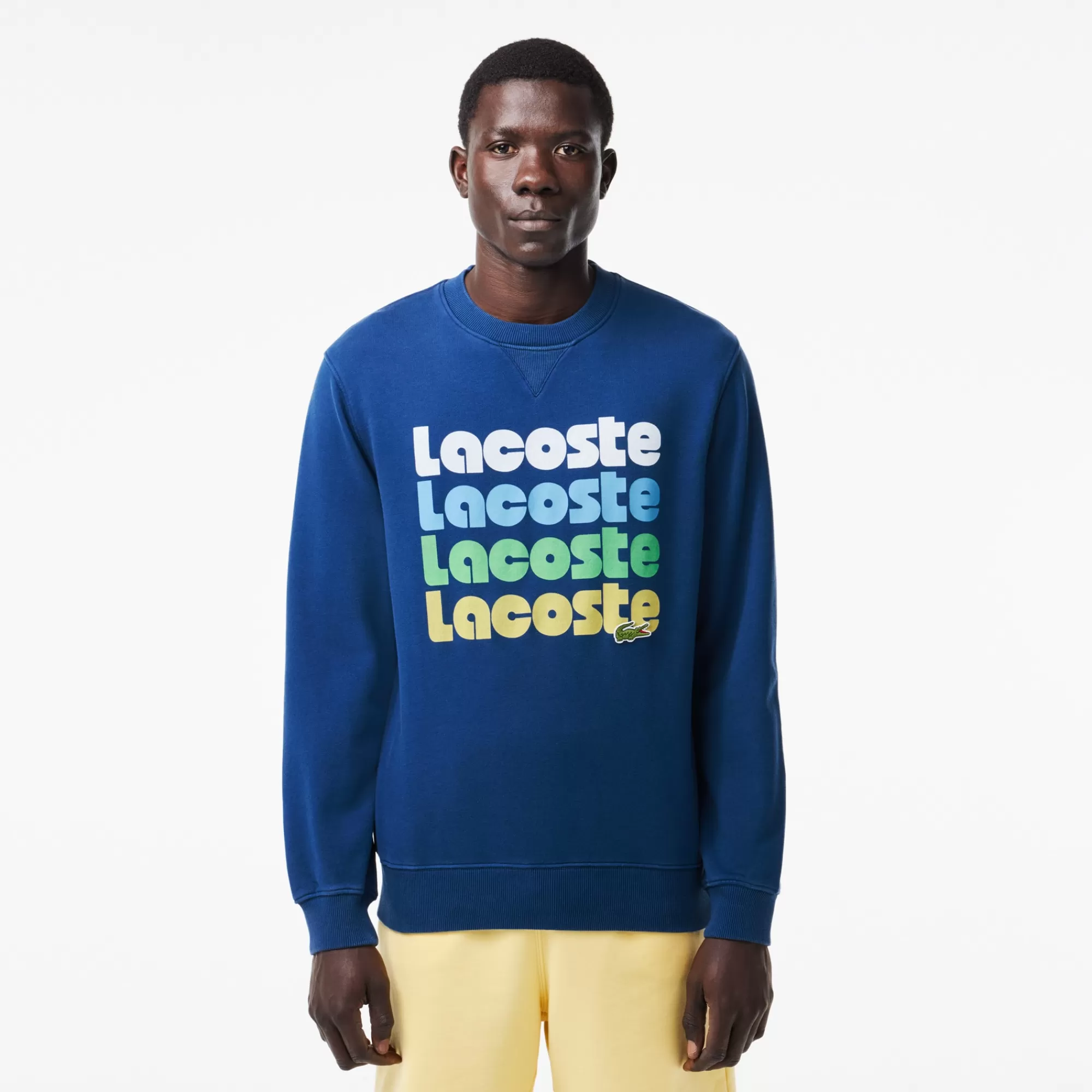 LACOSTE Fatos De Treino | Sweatshirt^Sweatshirt de Felpa com Estampado Ombré