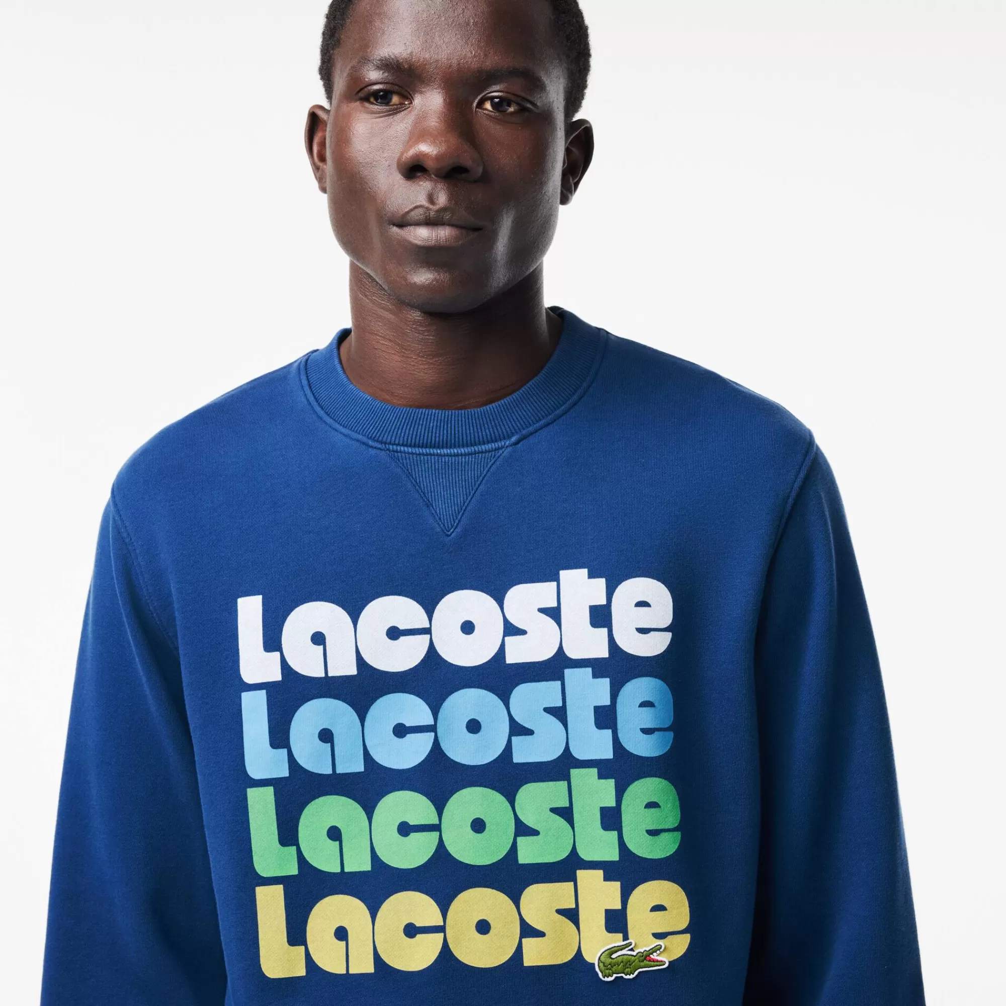 LACOSTE Fatos De Treino | Sweatshirt^Sweatshirt de Felpa com Estampado Ombré