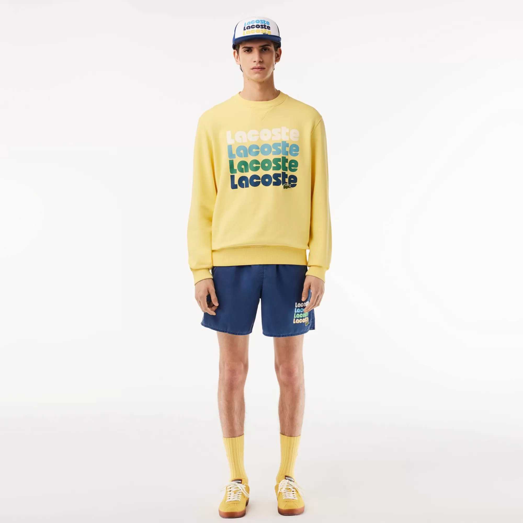 LACOSTE Fatos De Treino | Sweatshirt^Sweatshirt de Felpa com Estampado Ombré