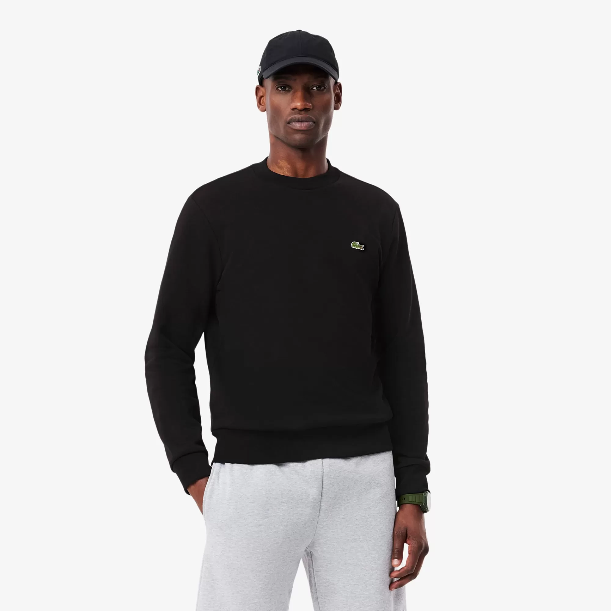 LACOSTE Sweatshirt^Sweatshirt de Felpa com Gola Redonda