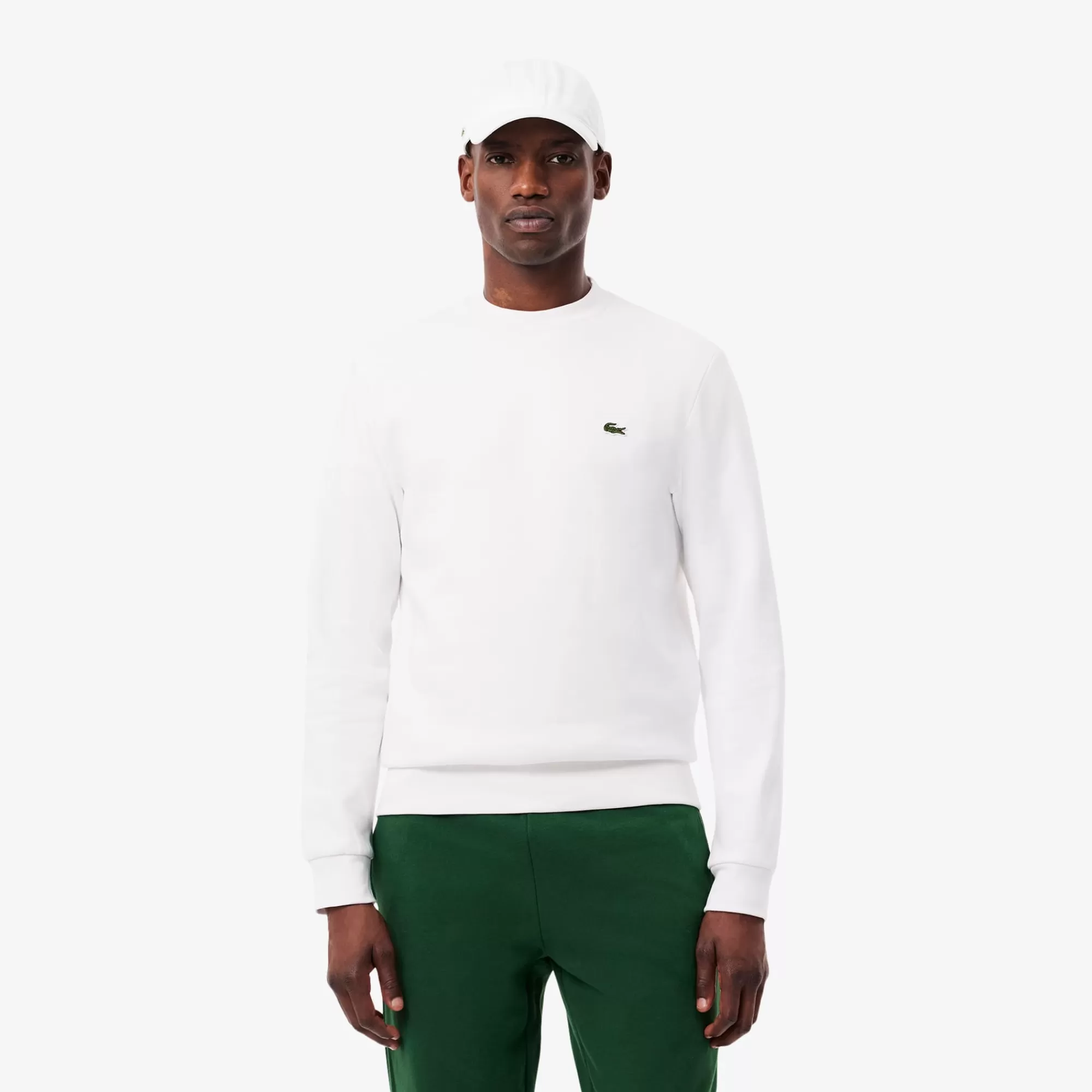 LACOSTE Sweatshirt^Sweatshirt de Felpa com Gola Redonda