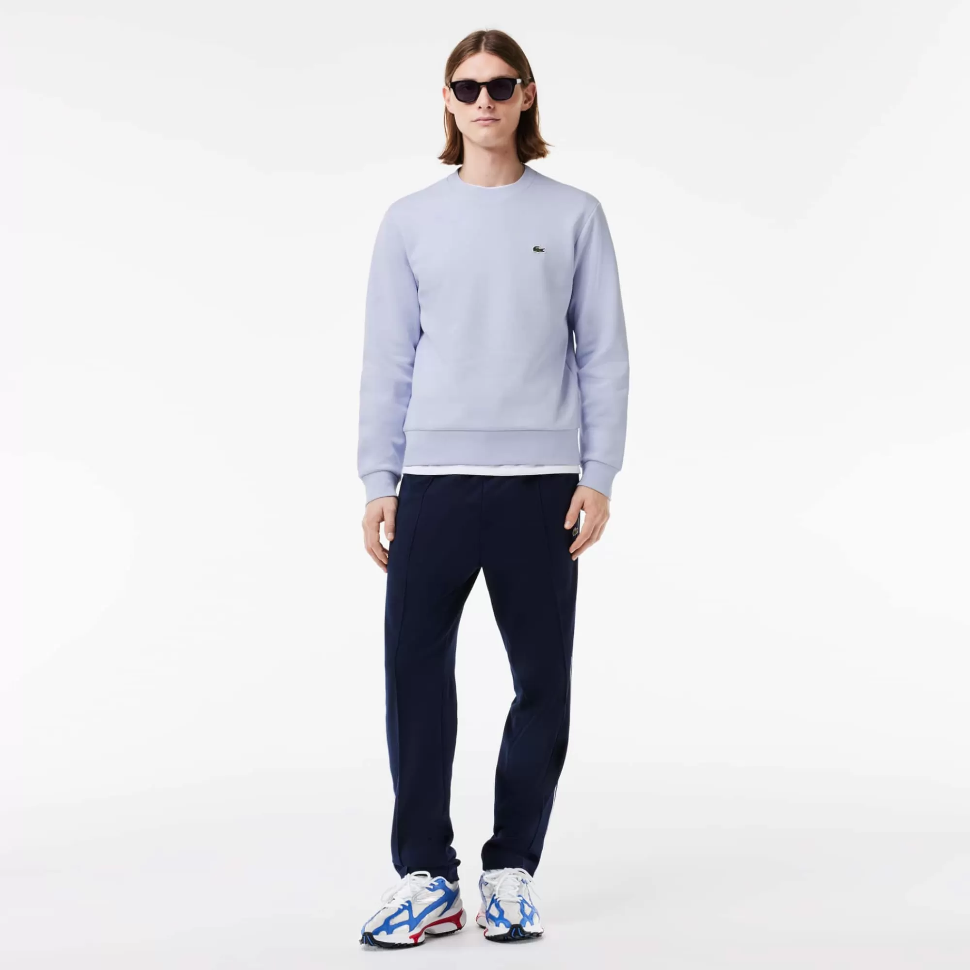 LACOSTE Sweatshirt^Sweatshirt de Felpa com Gola Redonda
