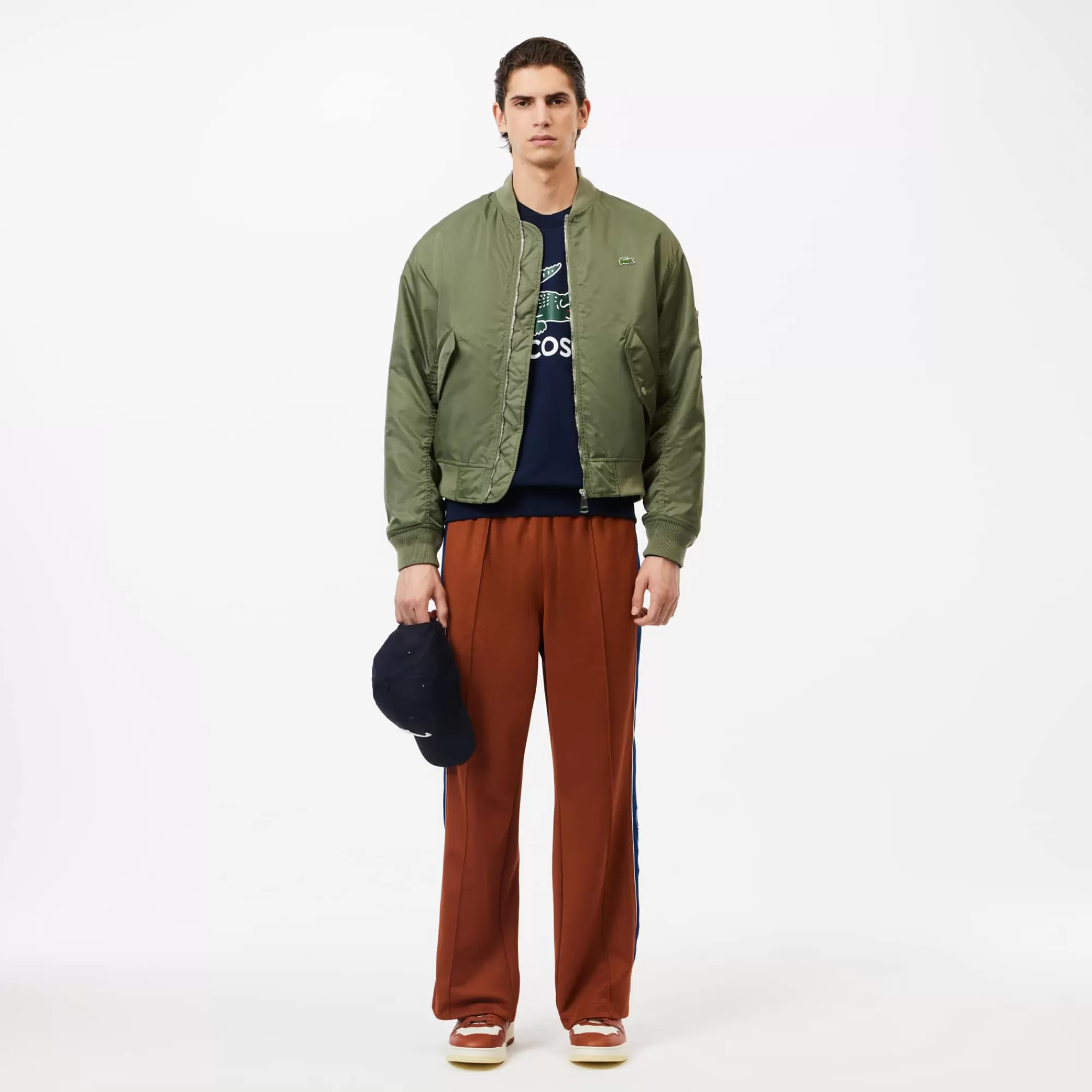 LACOSTE Sweatshirt^Sweatshirt de Felpa com Gola Redonda