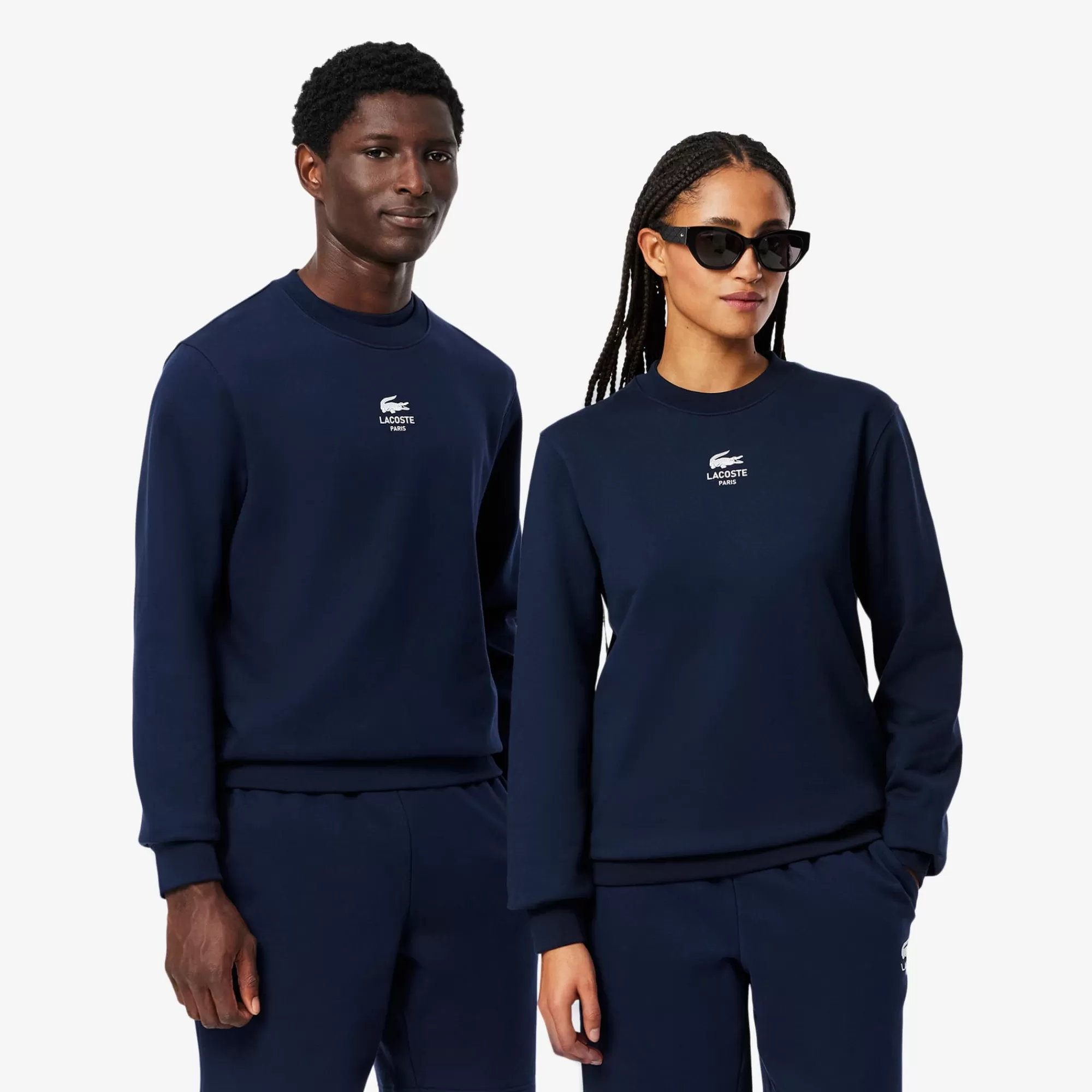 MULHER LACOSTE Sweatshirts | Sweatshirt^Sweatshirt de Felpa Estampada