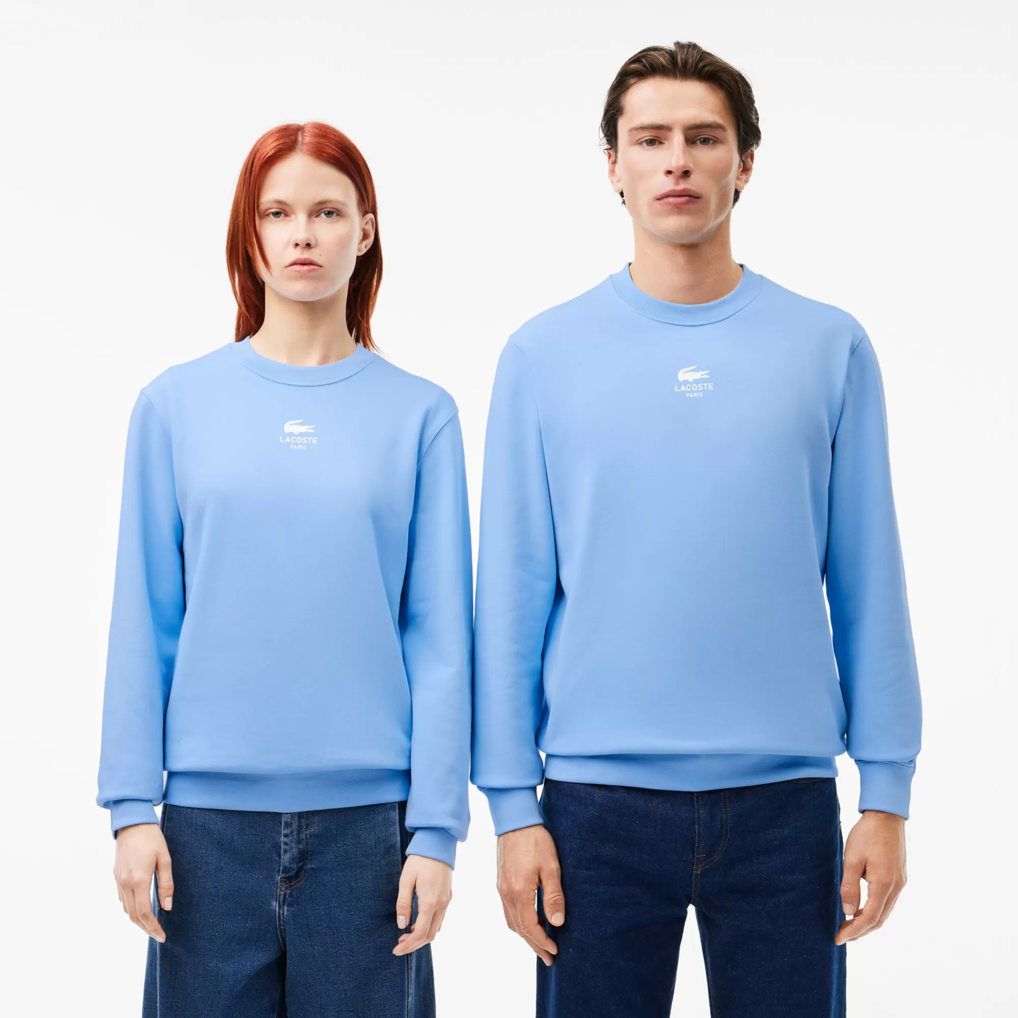 MULHER LACOSTE Sweatshirts | Sweatshirt^Sweatshirt de Felpa Estampada