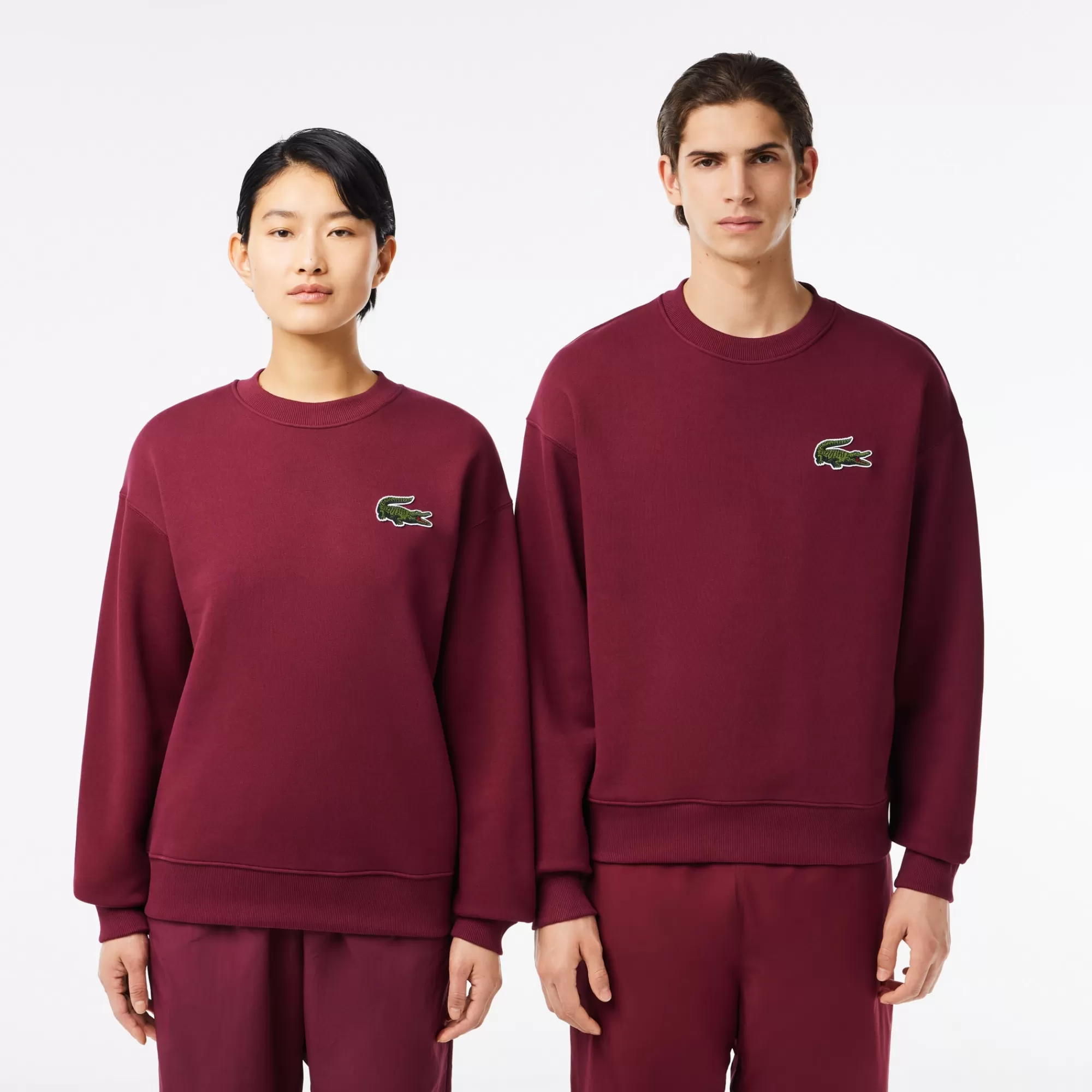 MULHER LACOSTE Sweatshirts | Sweatshirt^Sweatshirt de Felpa Loose Fit