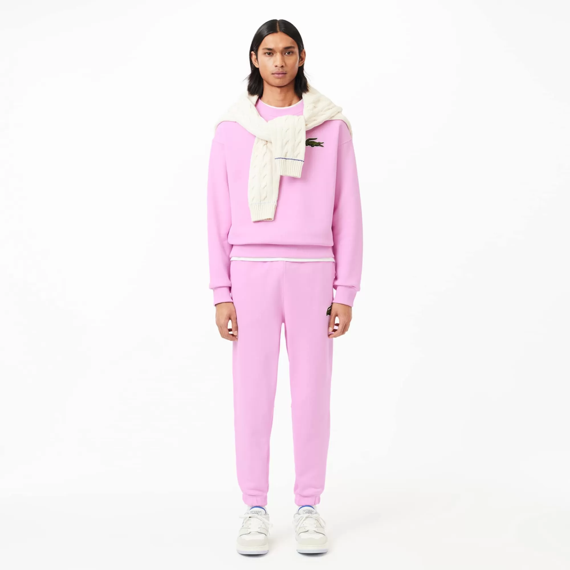 MULHER LACOSTE Sweatshirts | Sweatshirt^Sweatshirt de Felpa Loose Fit