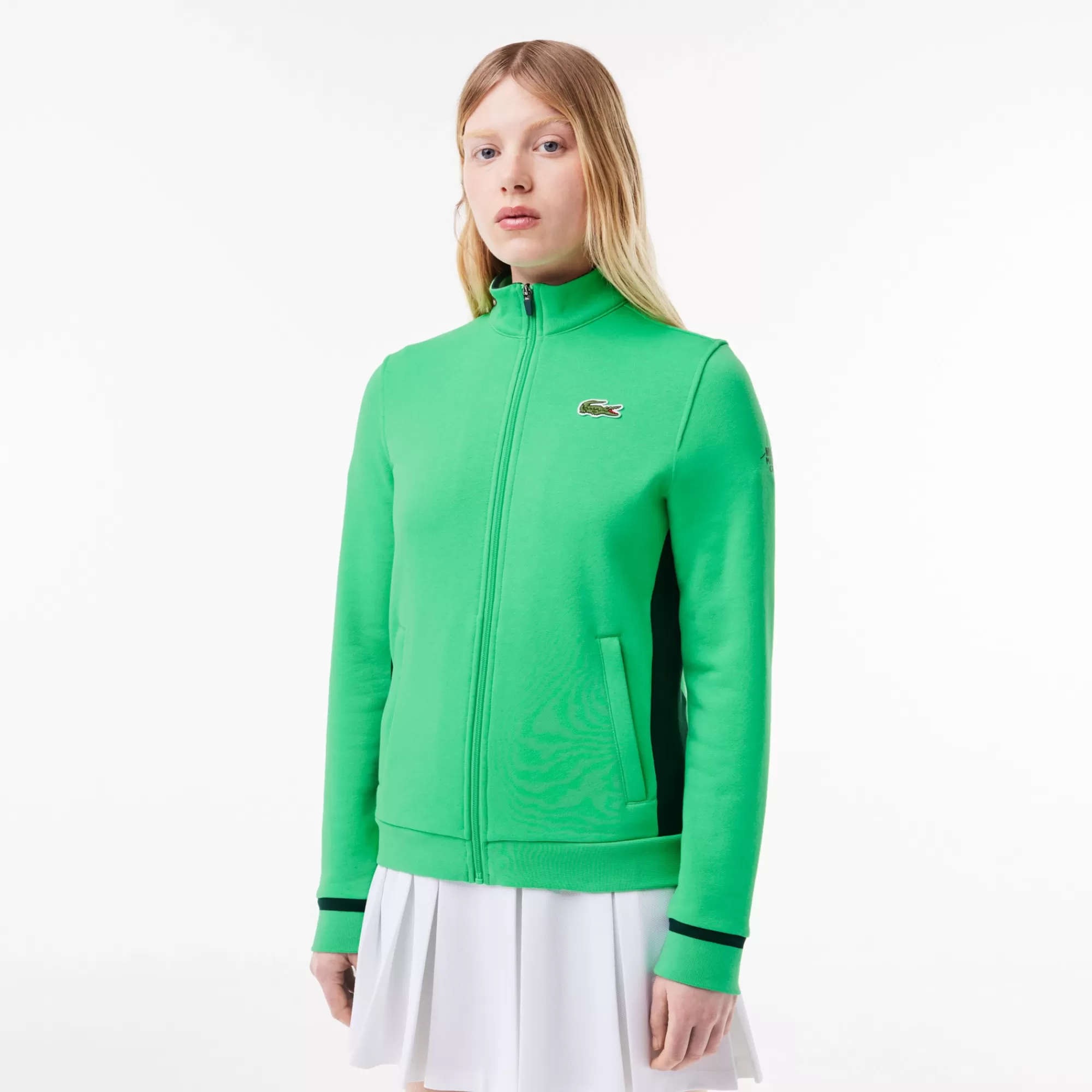 MULHER LACOSTE Ténis | Roupa Deportiva Mulher^Sweatshirt de ténis com zip da Edição Mutua Madrid Open