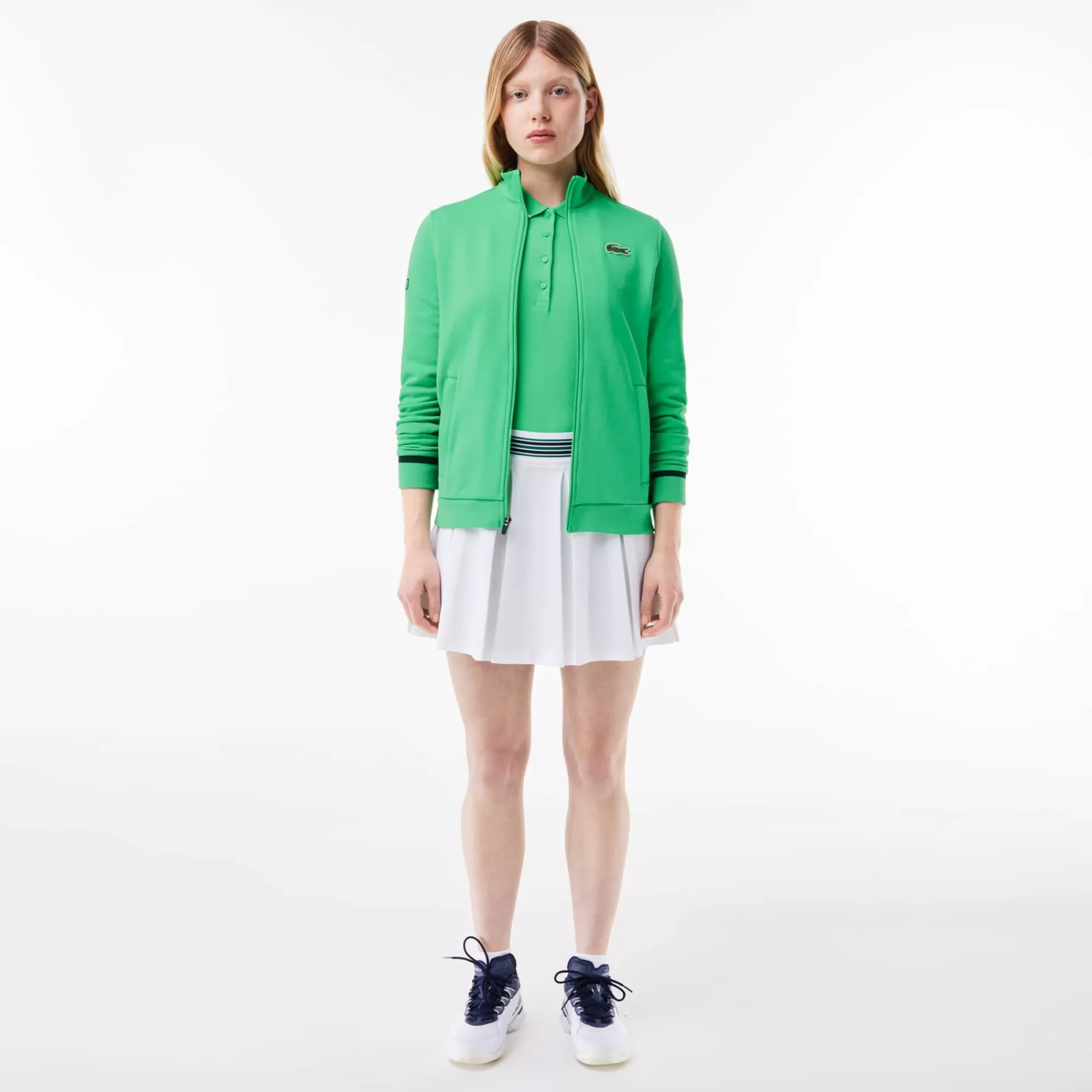 MULHER LACOSTE Ténis | Roupa Deportiva Mulher^Sweatshirt de ténis com zip da Edição Mutua Madrid Open