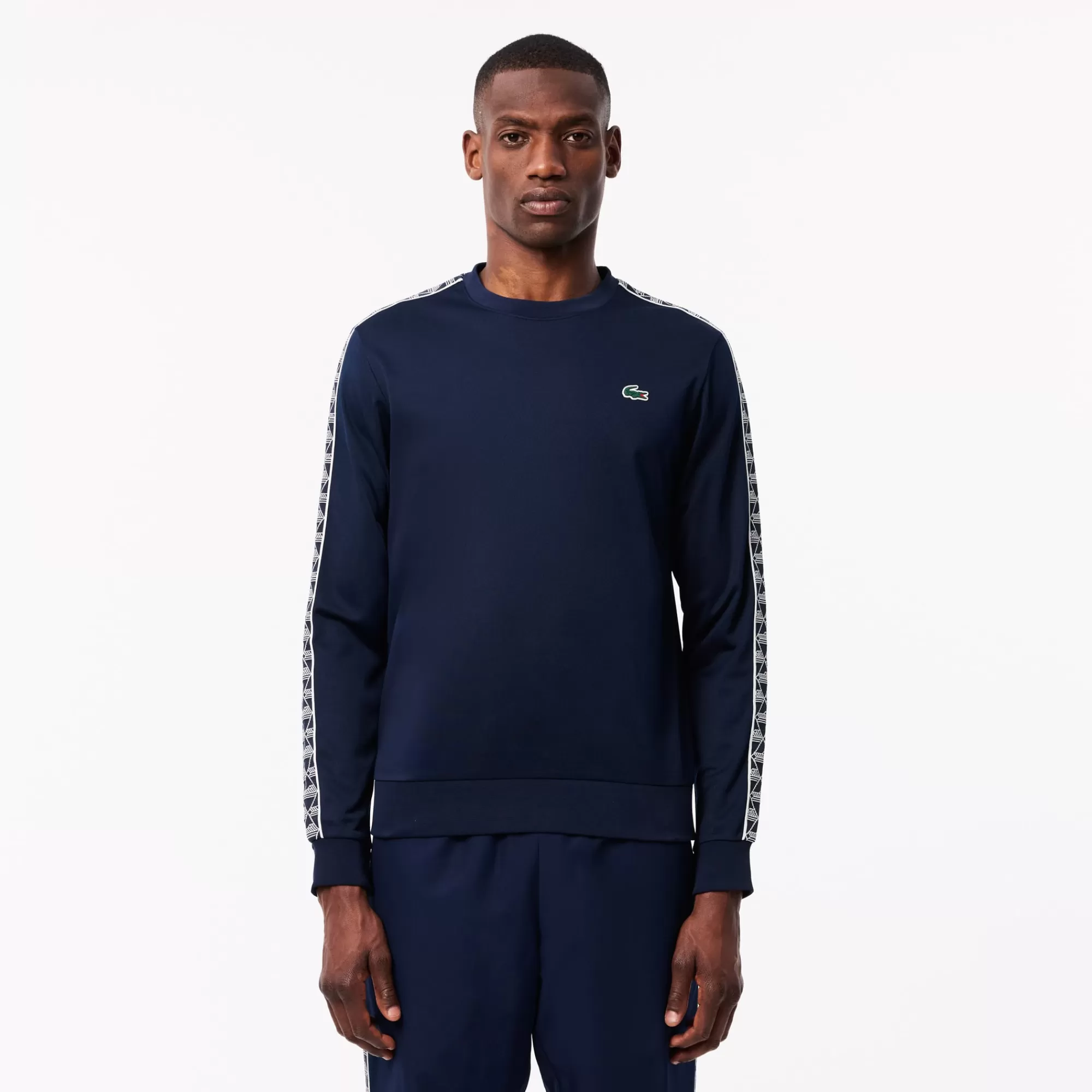 LACOSTE Ginásio & Treino | Ténis^Sweatshirt de Ténis em Jacquard Interlock