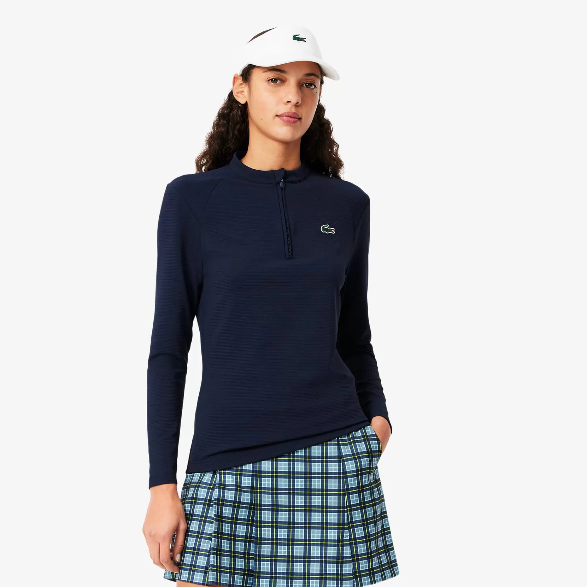 MULHER LACOSTE Ginásio & Treino | Golfe^Sweatshirt Desportiva com Proteção UV