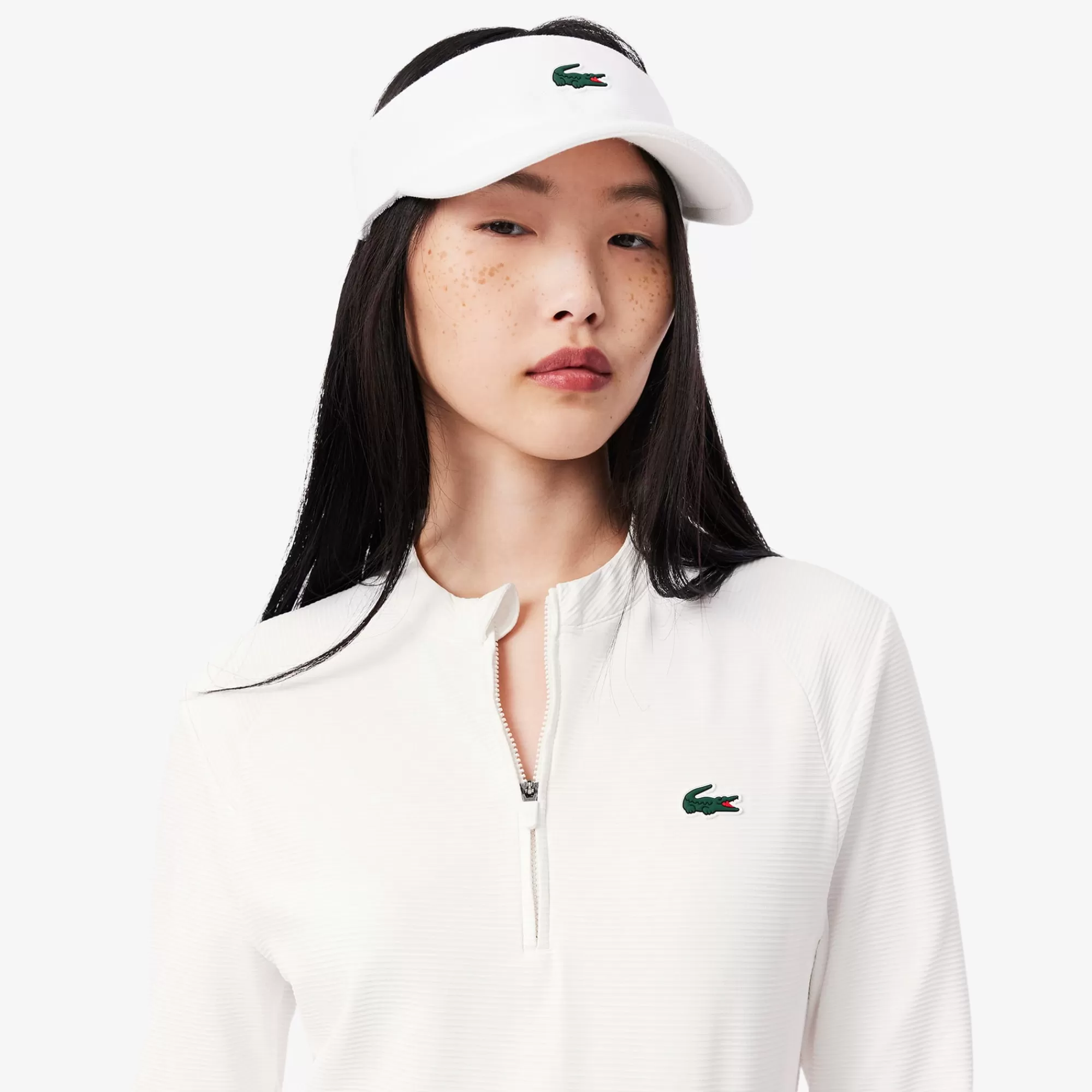 MULHER LACOSTE Golfe | Roupa Deportiva Mulher^Sweatshirt Desportiva com Proteção UV