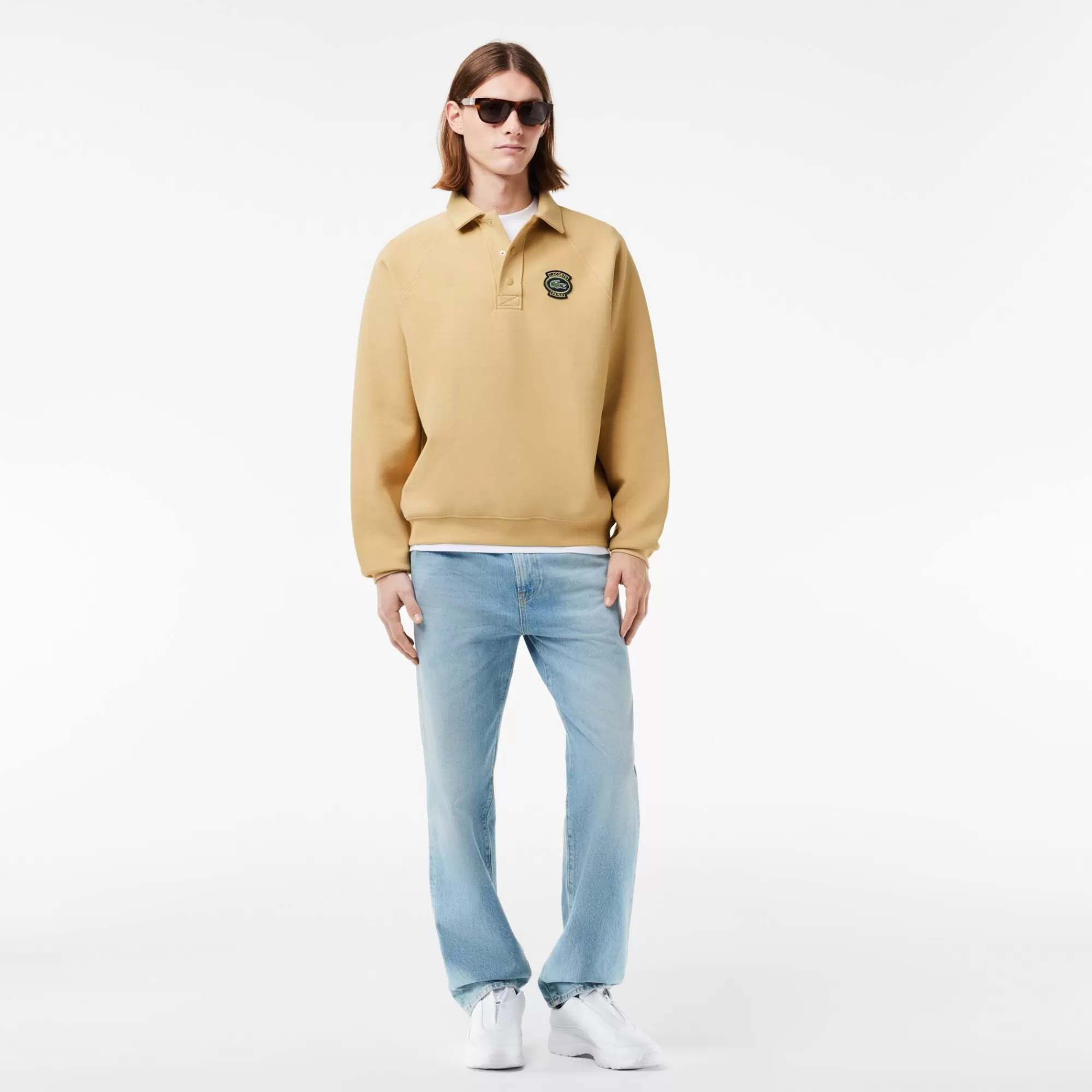 LACOSTE Sweatshirt^Sweatshirt em Piqué Loose Fit