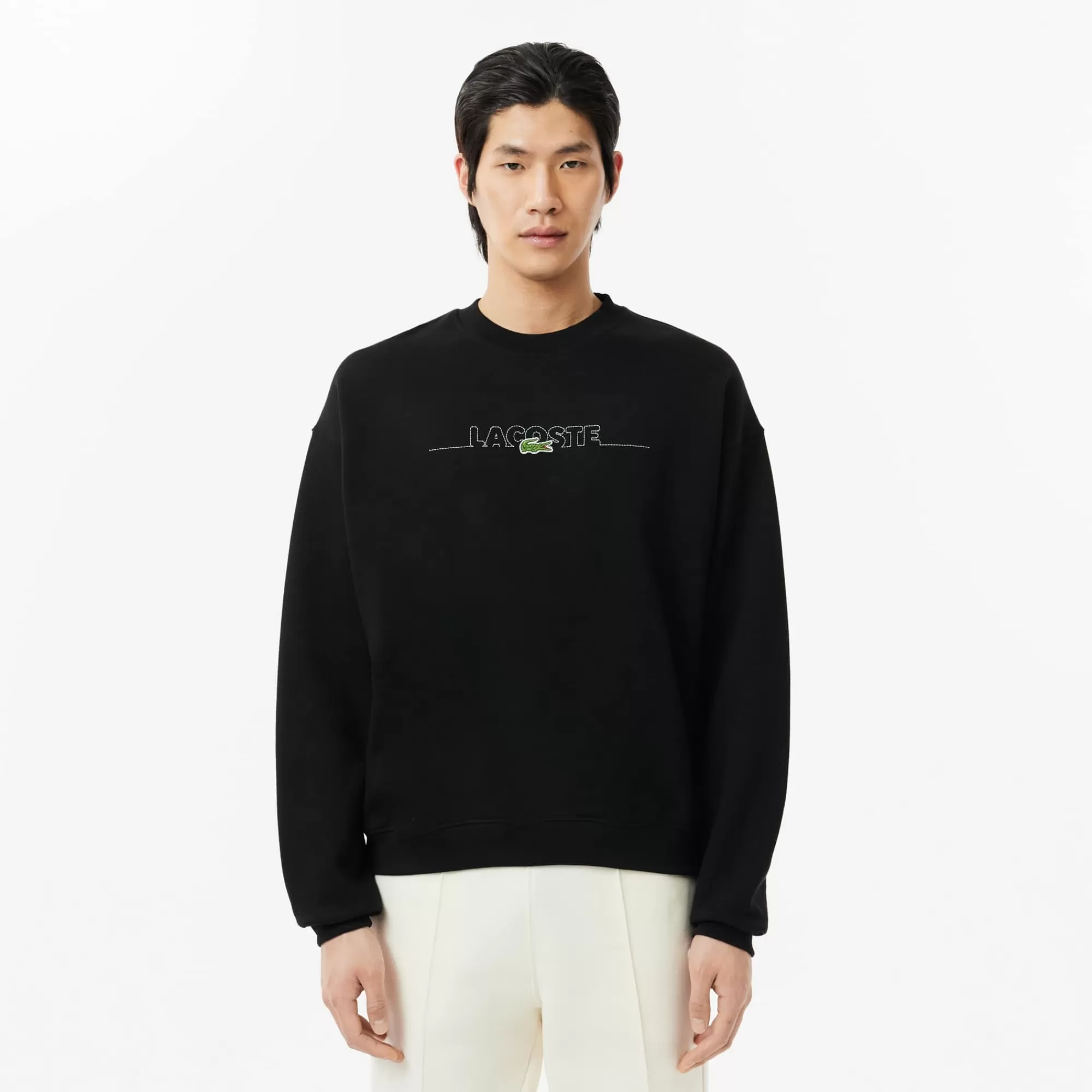 LACOSTE Sweatshirt^Sweatshirt Loose Fit de fabrico francês