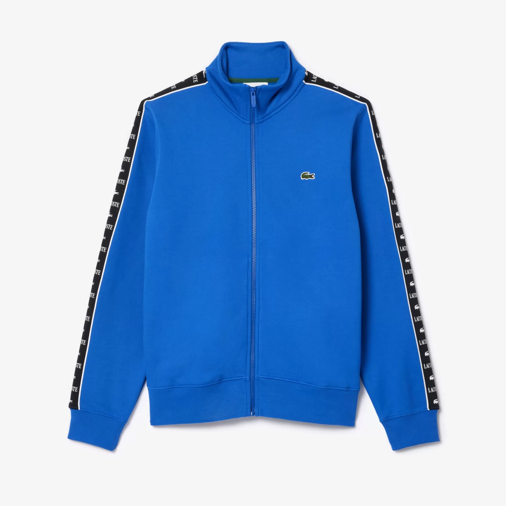 LACOSTE Sweatshirt^Sweatshirt às Listras e com Logo e Fecho