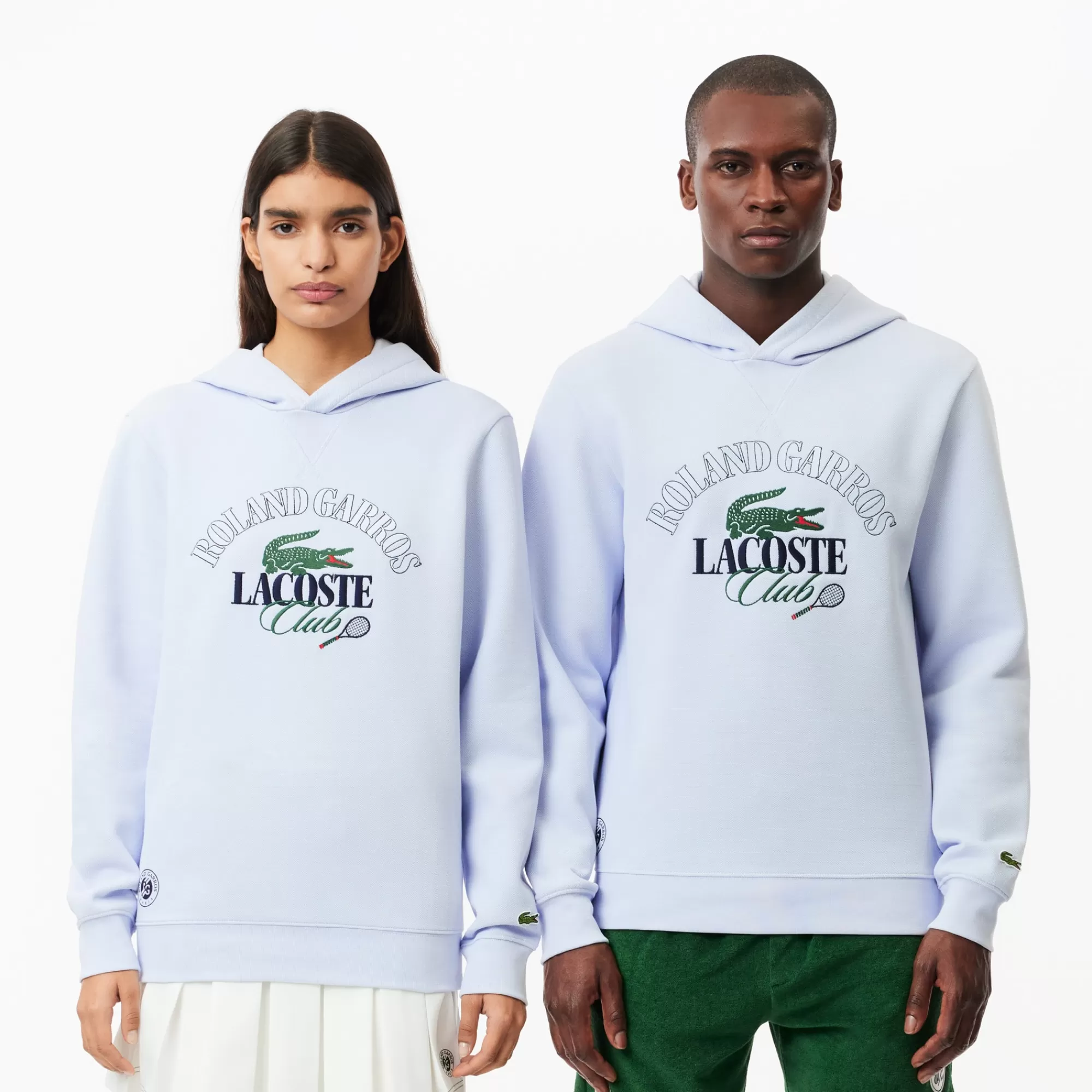 MULHER LACOSTE Ténis | Roupa Deportiva Mulher^Sweatshirt Sportsuit Edição Roland-Garros