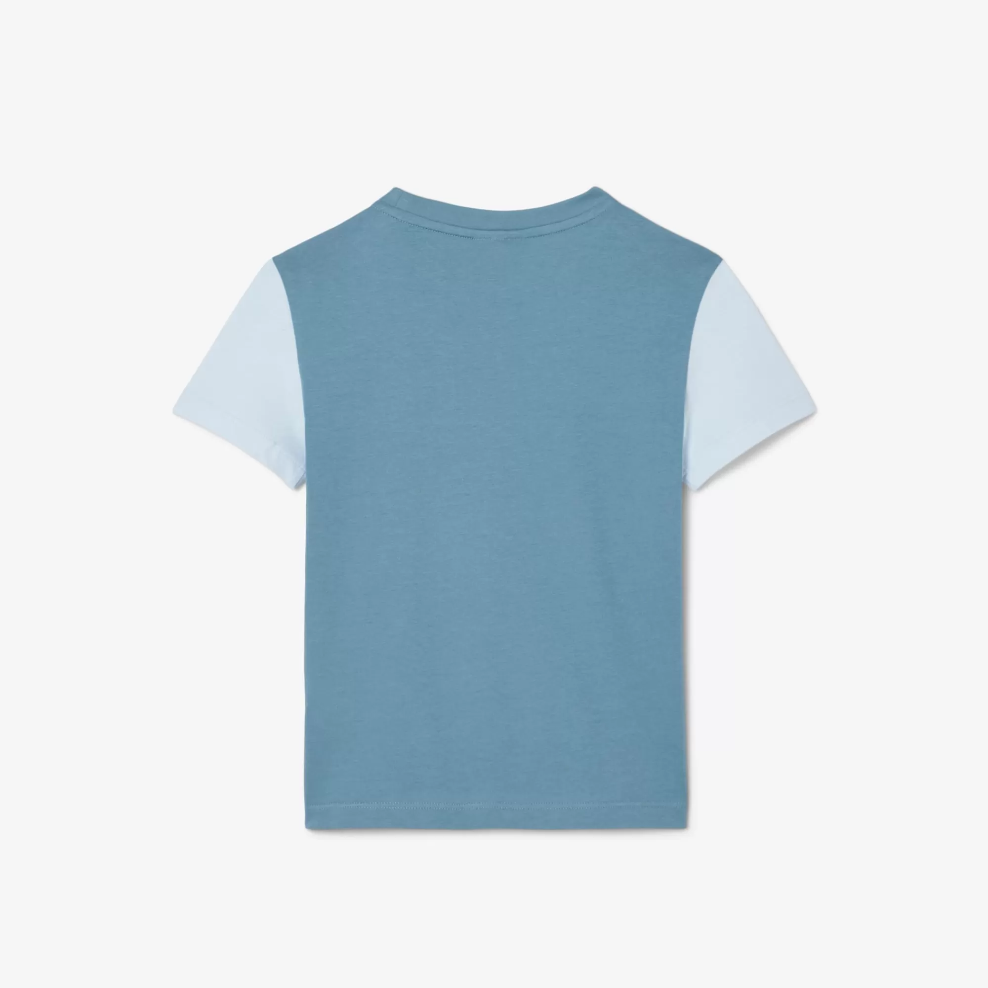 Crianças LACOSTE Moda Menino | Moda Menina^T-shirt Colourblock de Algodão