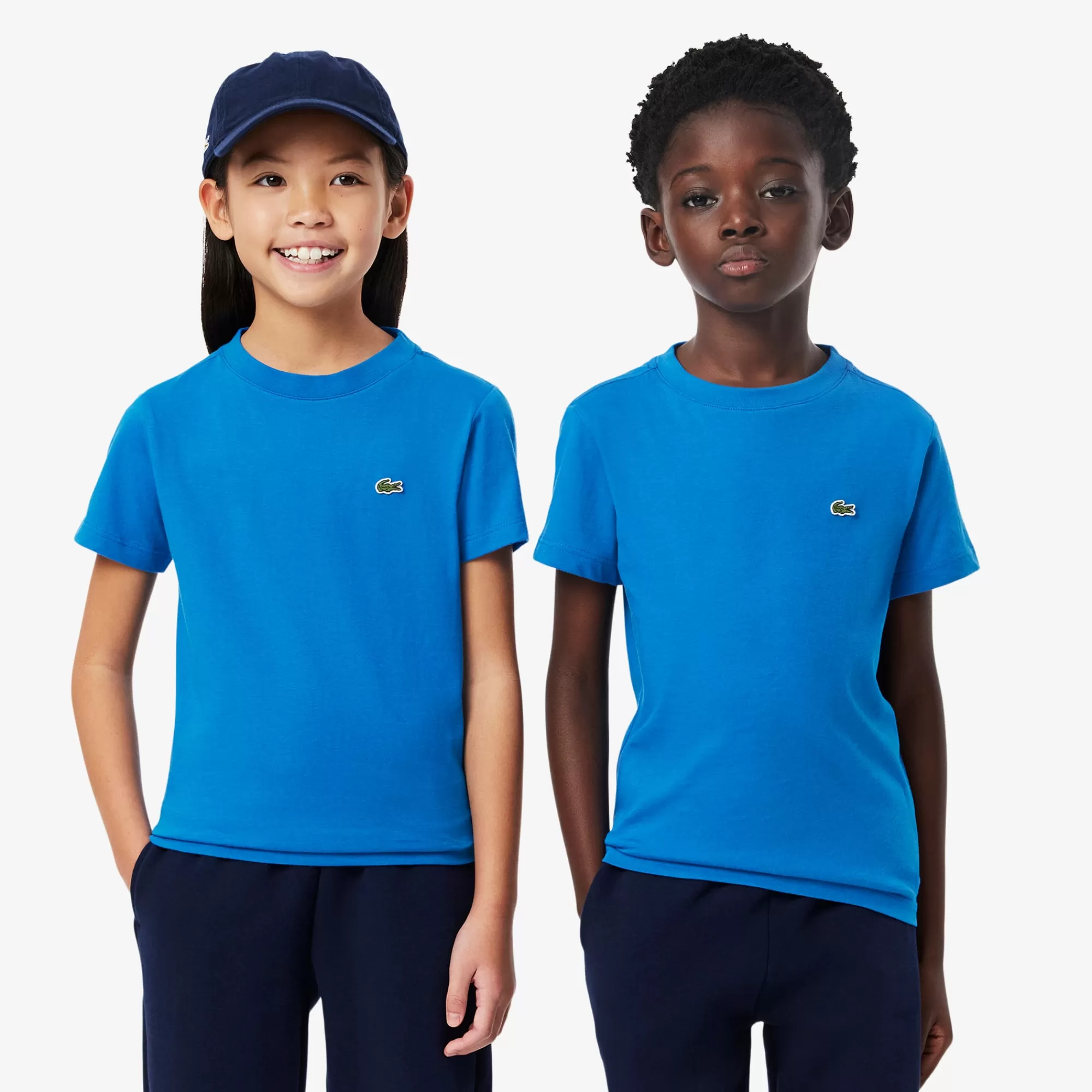 Crianças LACOSTE Moda Menina | Moda Menino^T-shirt de Algodão