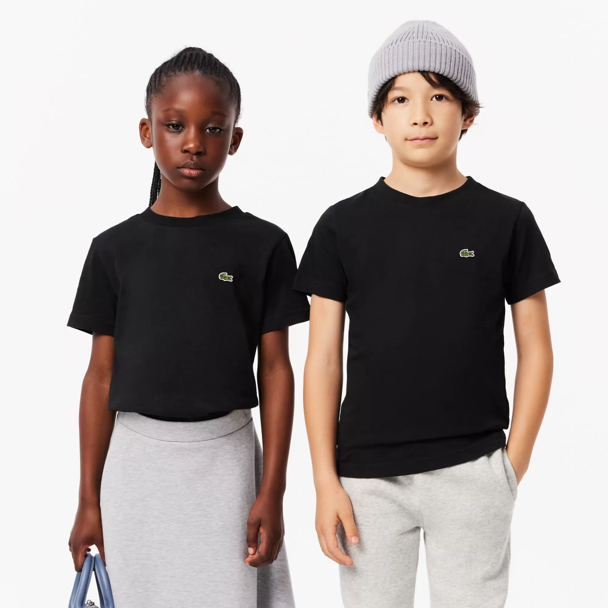 Crianças LACOSTE Moda Menina | Moda Menino^T-shirt de Algodão