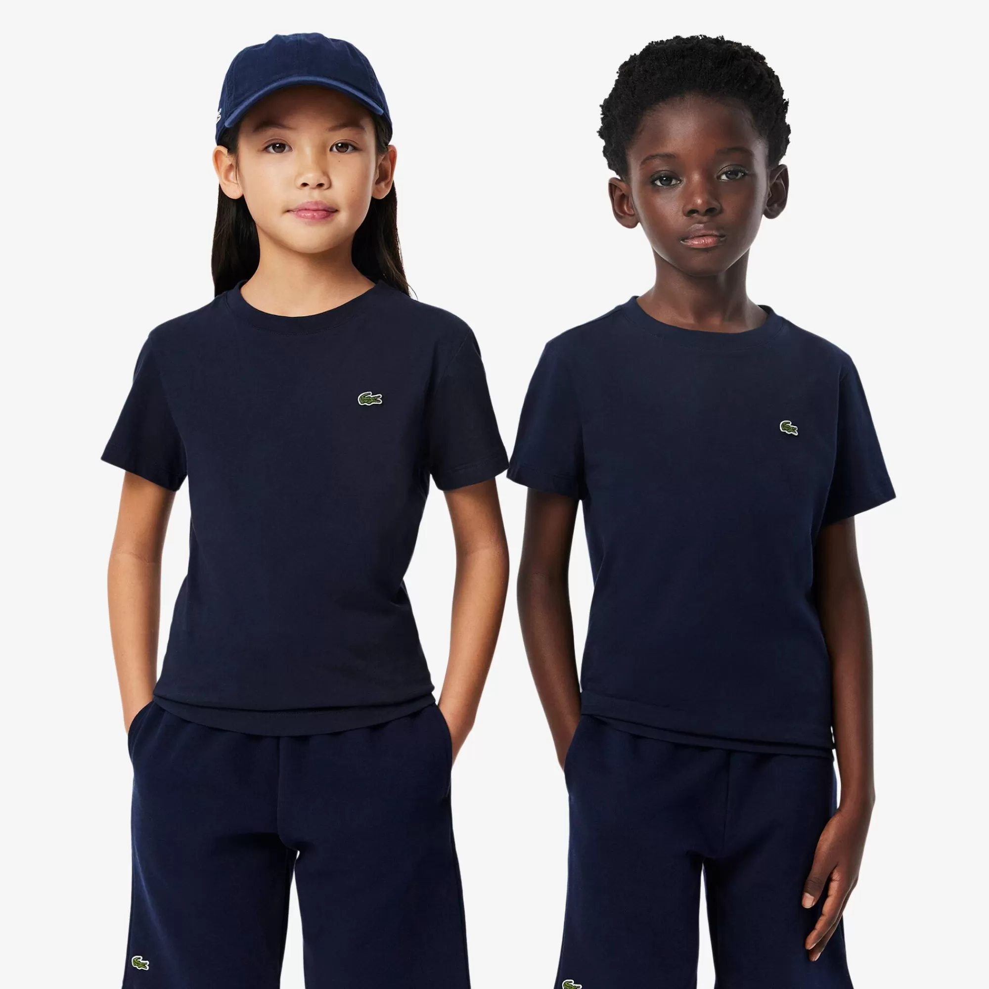 Crianças LACOSTE Moda Menina | Moda Menino^T-shirt de Algodão