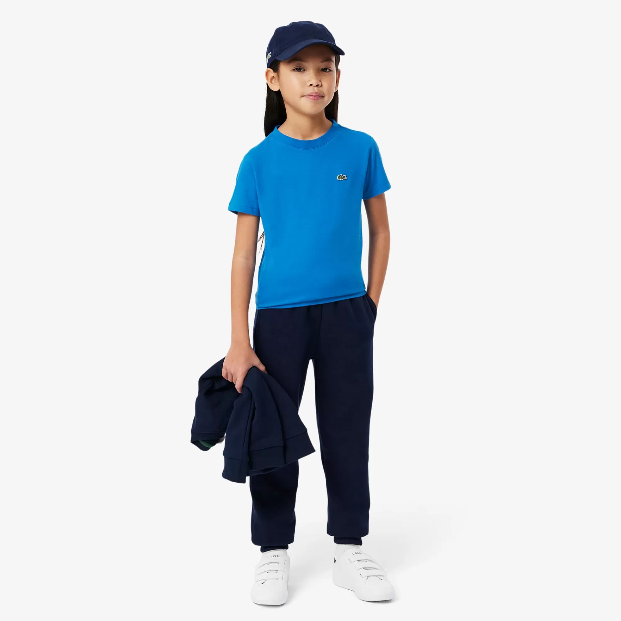 Crianças LACOSTE Moda Menina | Moda Menino^T-shirt de Algodão